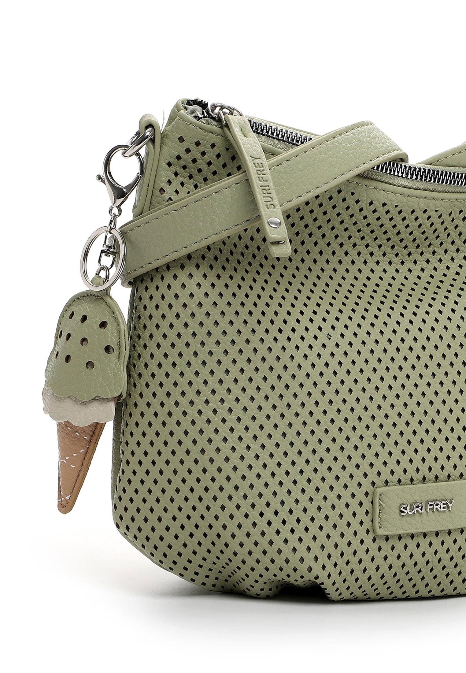 SURI FREY Cilly Crossover Bag Umhängetasche Pistachio 2-Fach