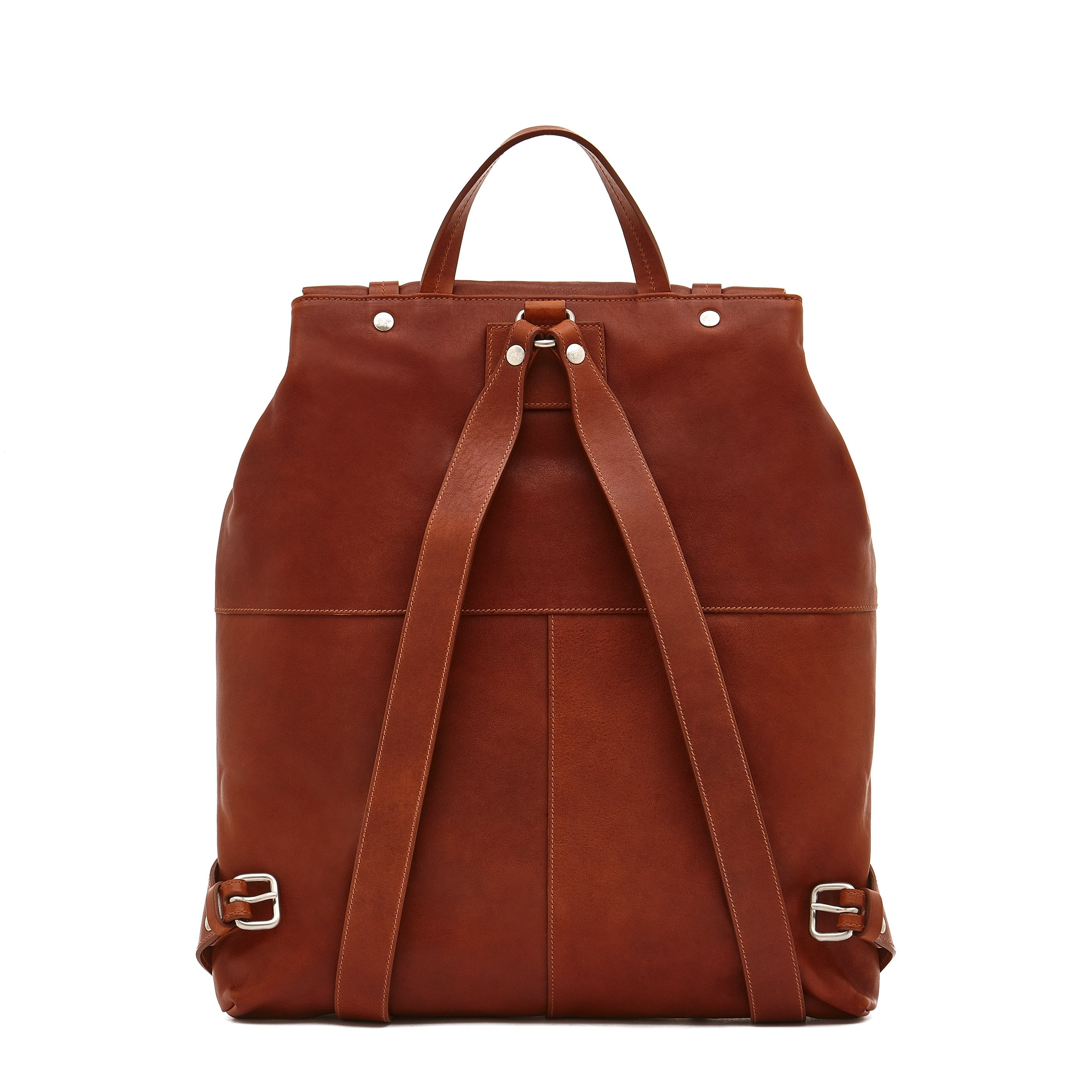 Il Bisonte Trappola Rucksack Vollleder sepia