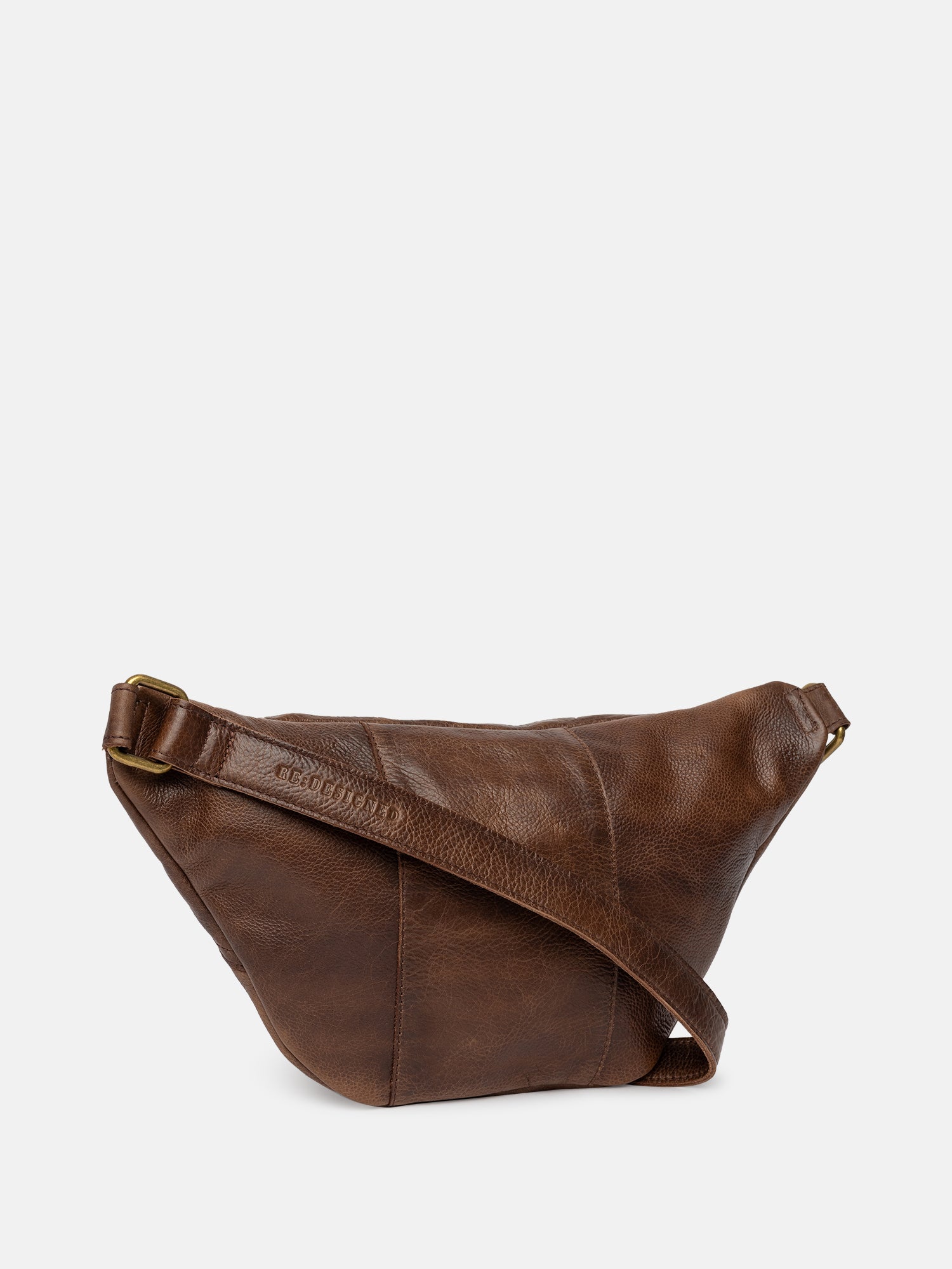 RE:DESIGNED Faust Urban Bauchtasche Woodsmoke Vollleder