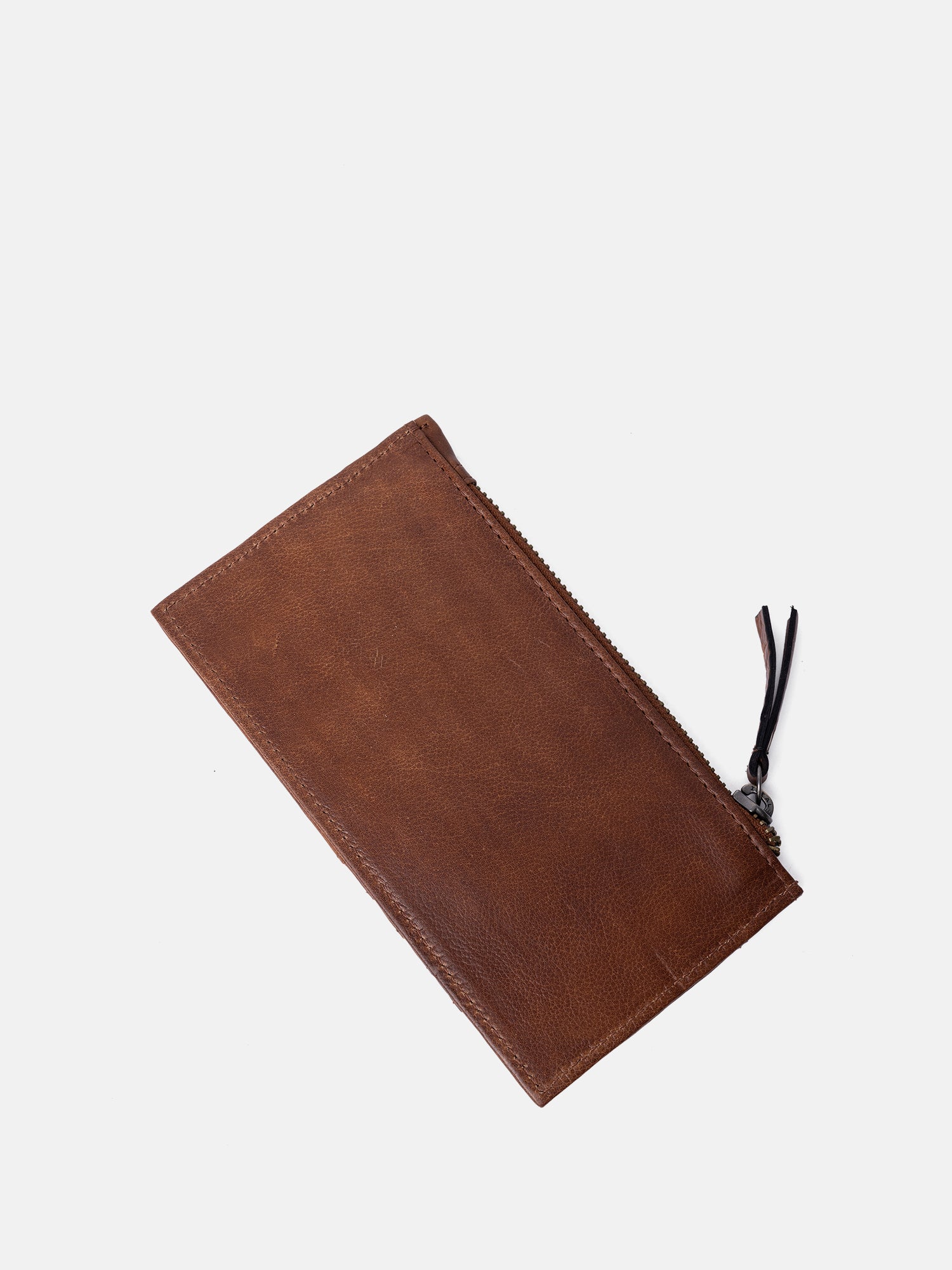 RE:DESIGNED Sonja Geldbörse Walnut Vollleder