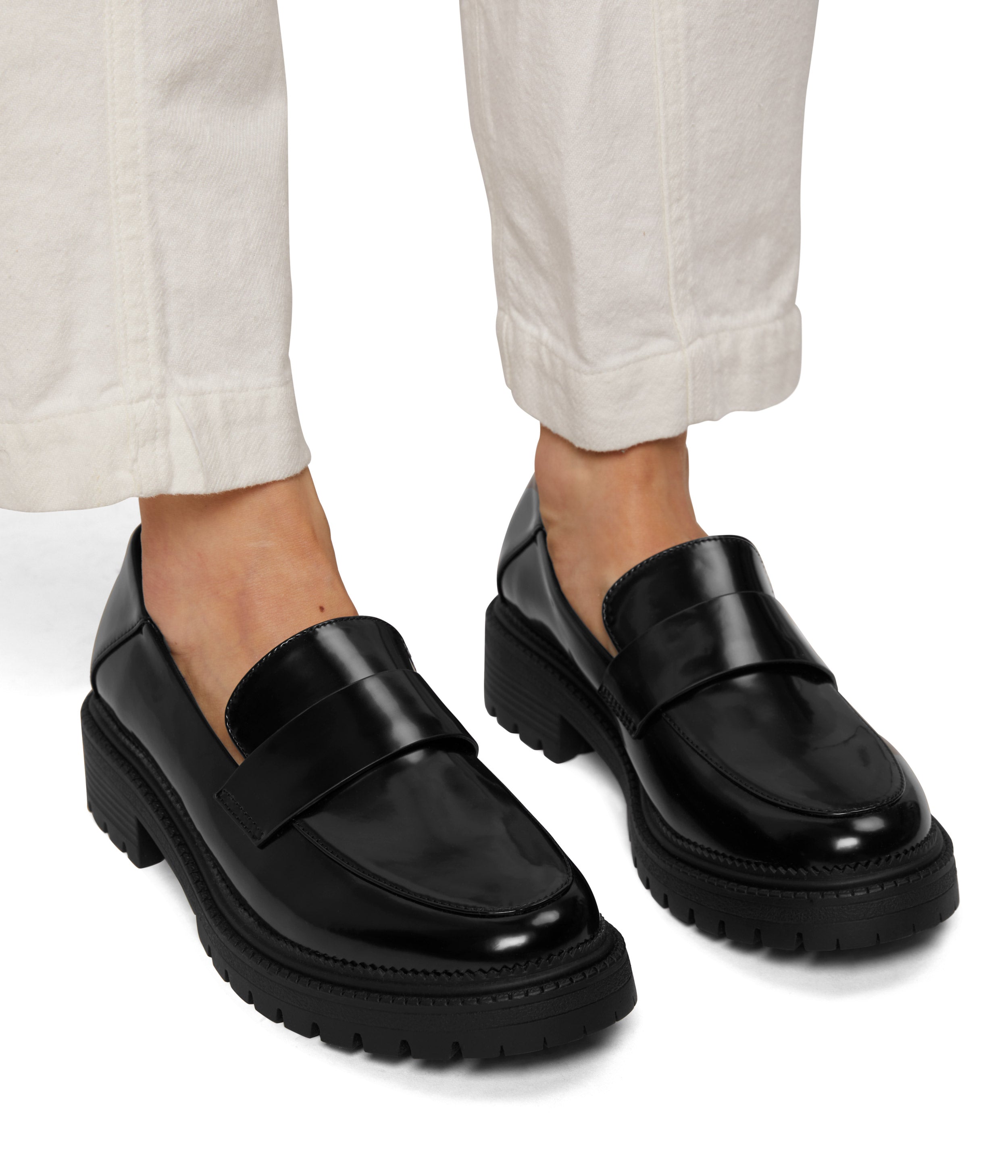 Matt & Nat Finie Oxford Damen Bone Lack vegan