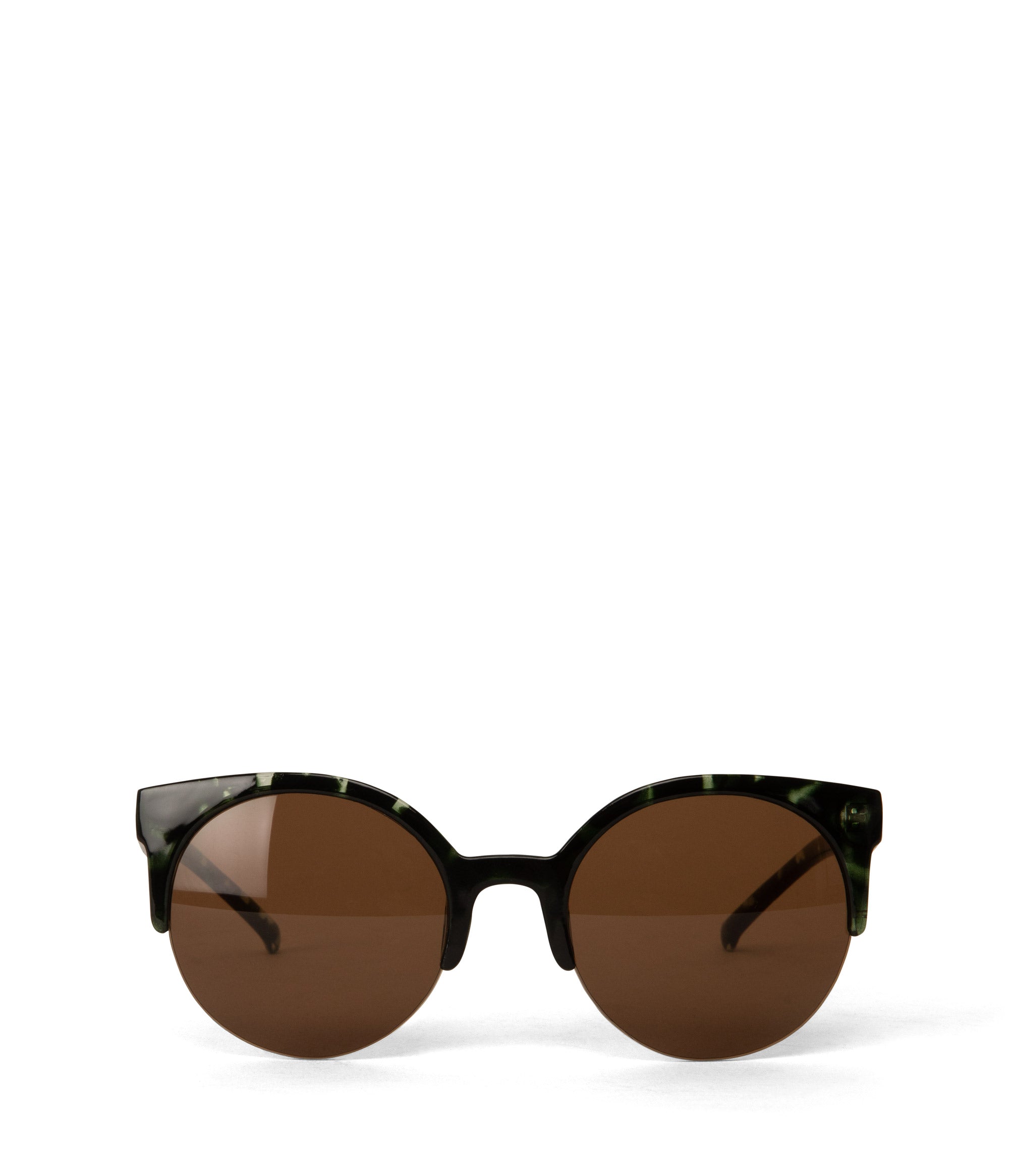 Matt & Nat OVERT-2 Sonnenbrille Schwarz Polarisiert Recycelt