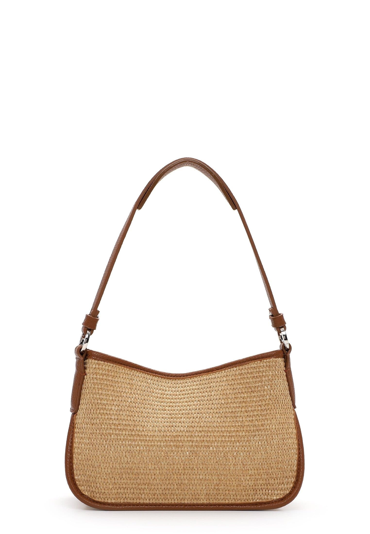 SURI FREY Cady Shoulder Bag Schultertasche Sand gewebt