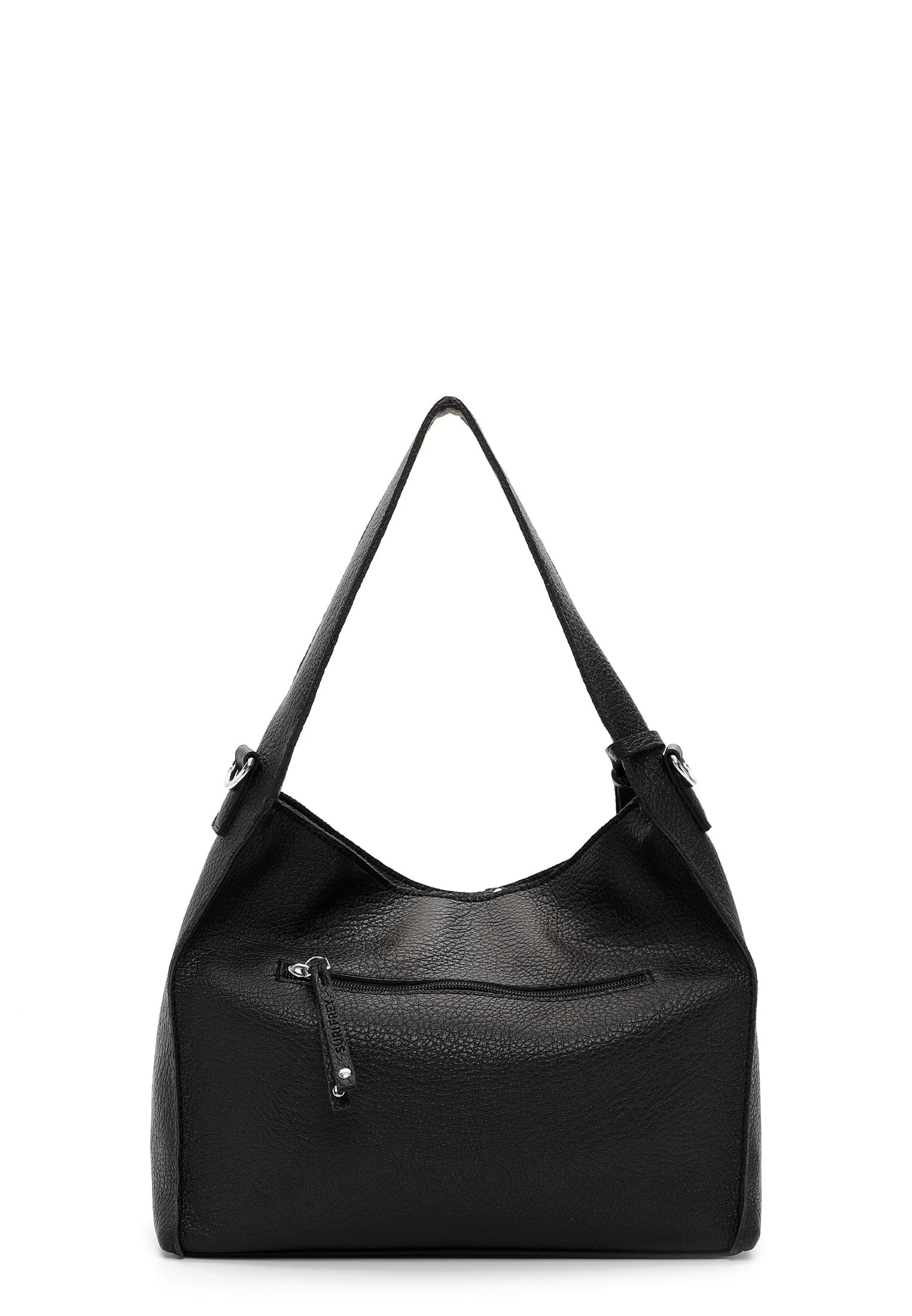 SURI FREY Franzy Hobo Bag S Schultertasche Black Anhänger