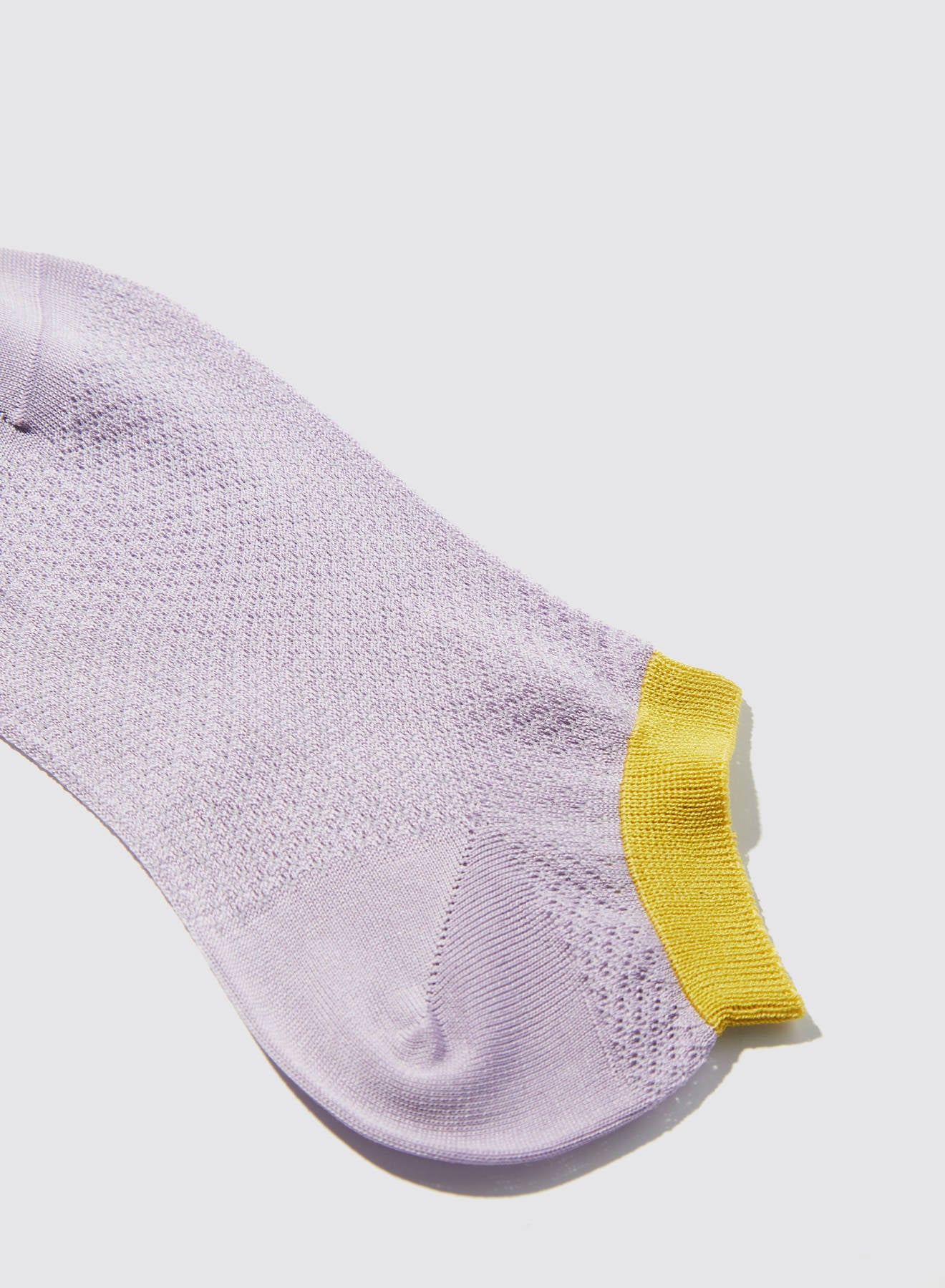 Maria la Rosa WPN09RB1899 Socken Weiß Netz Kontrastbund