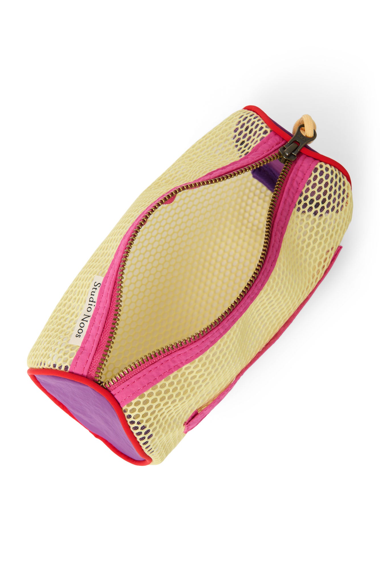 Studio Noos Patchwork Pencil Case Bright Pink