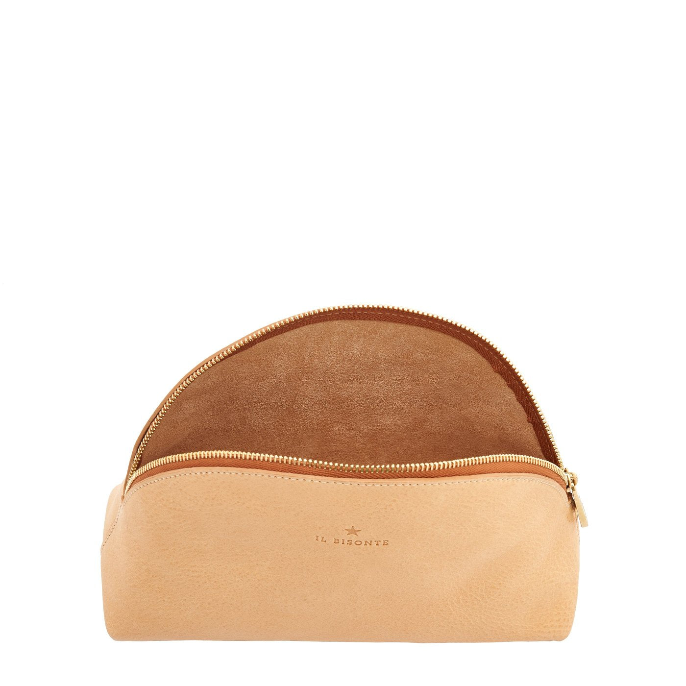 Il Bisonte Bigallo Pouch Natur Vollleder