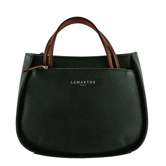 Lamarthe Fidèle S Handtasche Khaki Vollleder