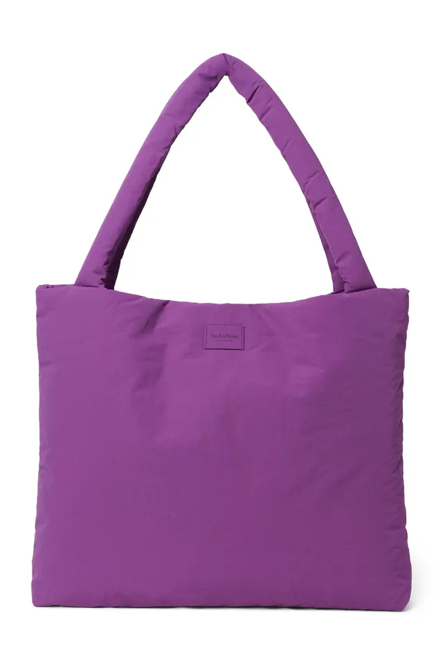 Studio Noos Textured Puffy Mom Bag Wickeltasche Lila