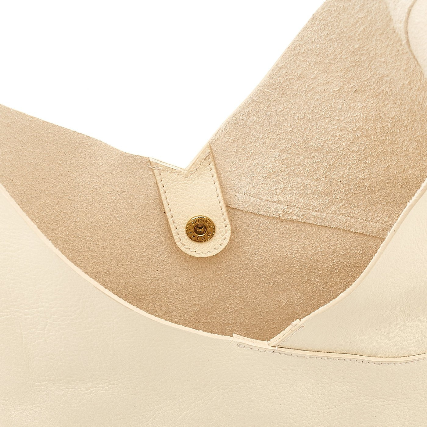 Il Bisonte Malibu Schultertasche Vollleder Latte