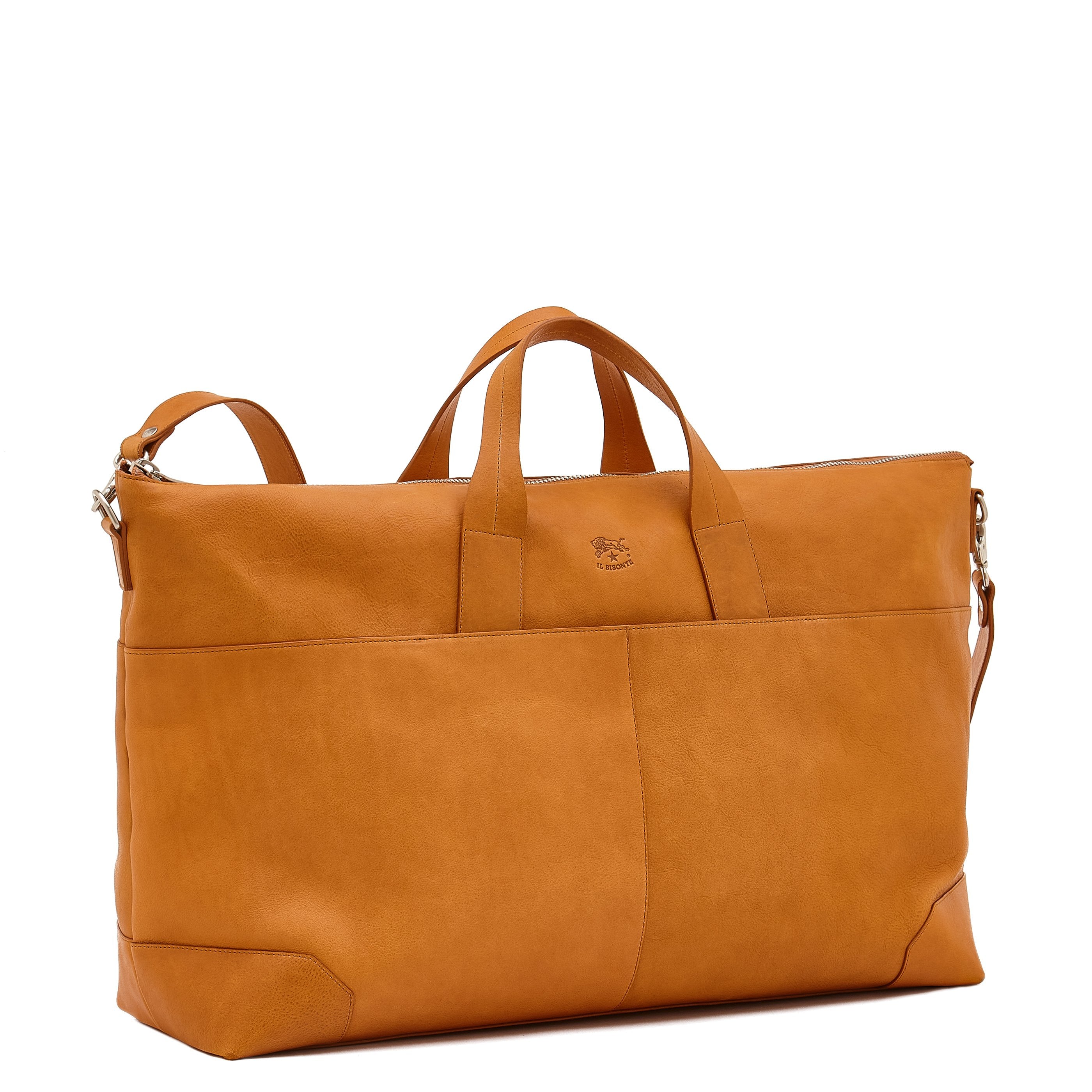 Il Bisonte Galileo Reisetasche Natur Vollleder