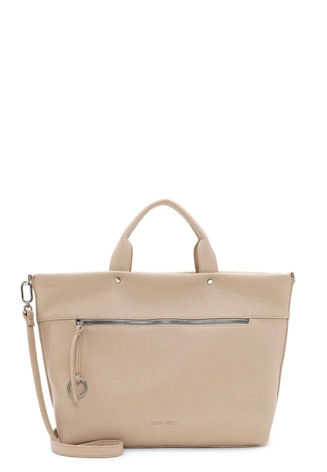 SURI FREY Debby Shopper Sand genarbt