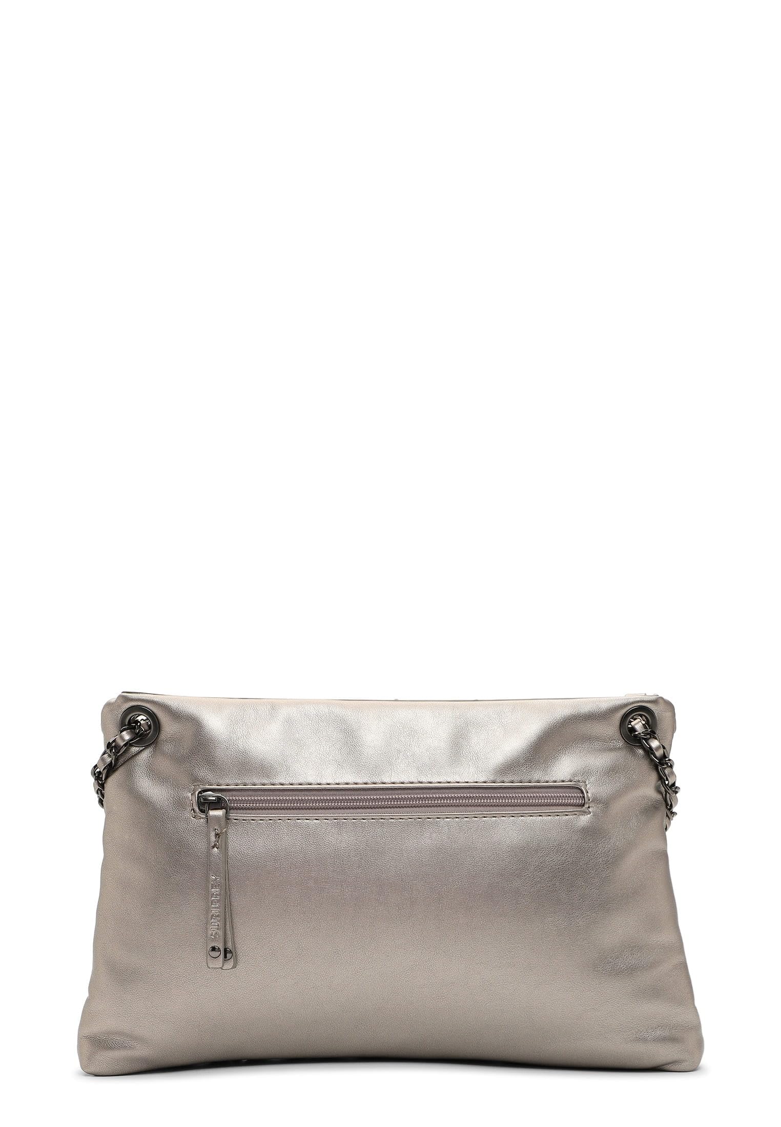 SURI FREY Betty Crossbody Umhängetasche Darksilver Flecht