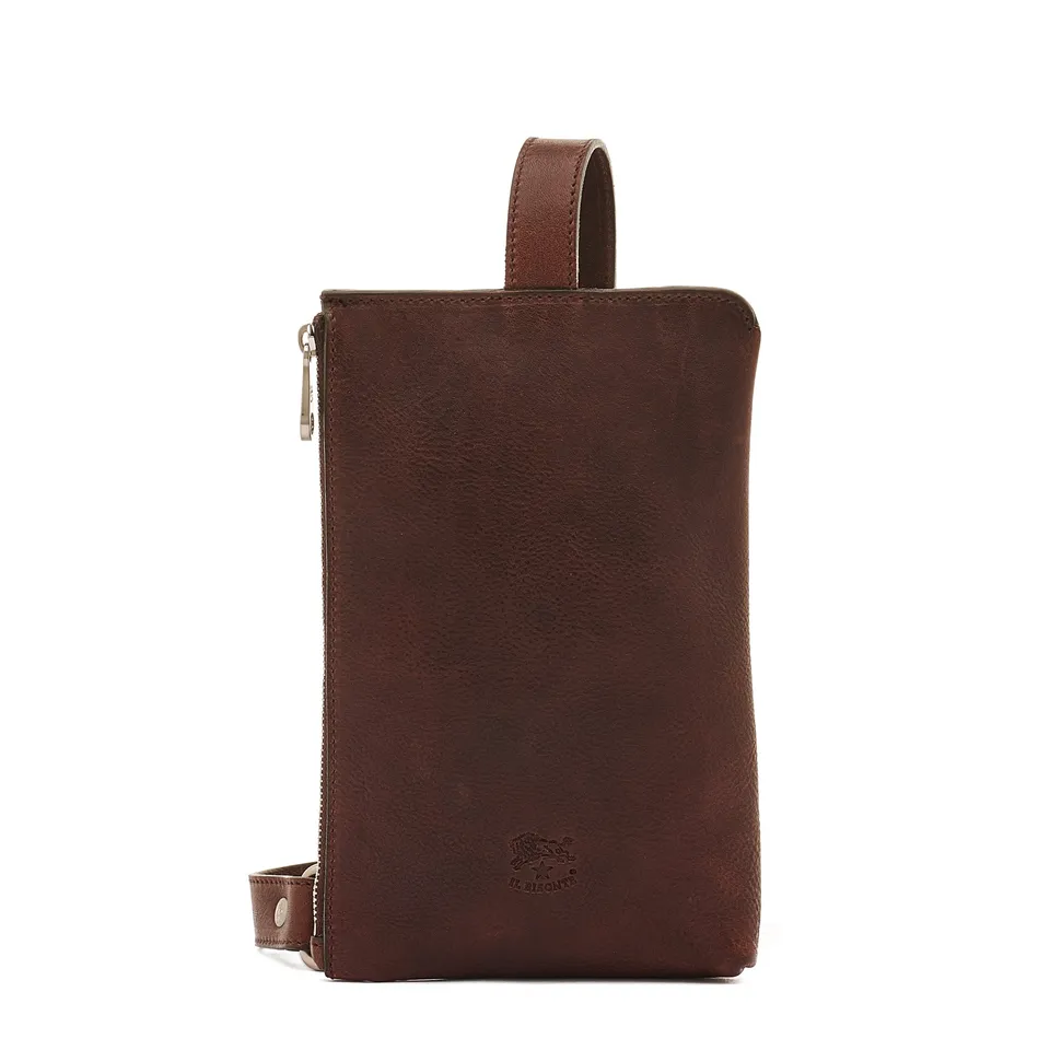 Il Bisonte Duccio Bauchtasche caffè Vollleder