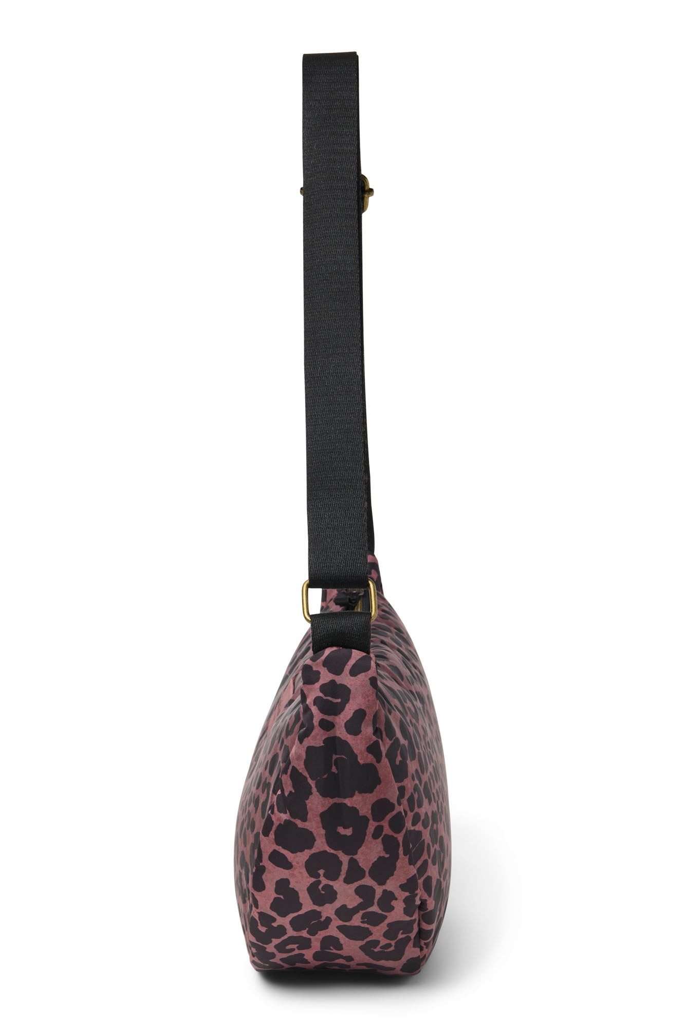 Studio Noos Puffy Fanny Pack Bauchtasche Rot Leopard