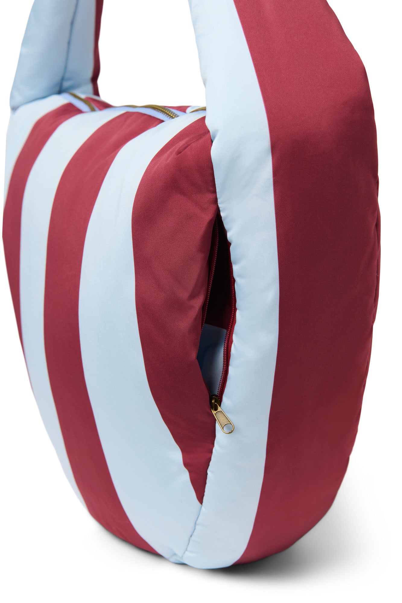 Studio Noos Bold Stripe Cross Body Bag Bordeaux