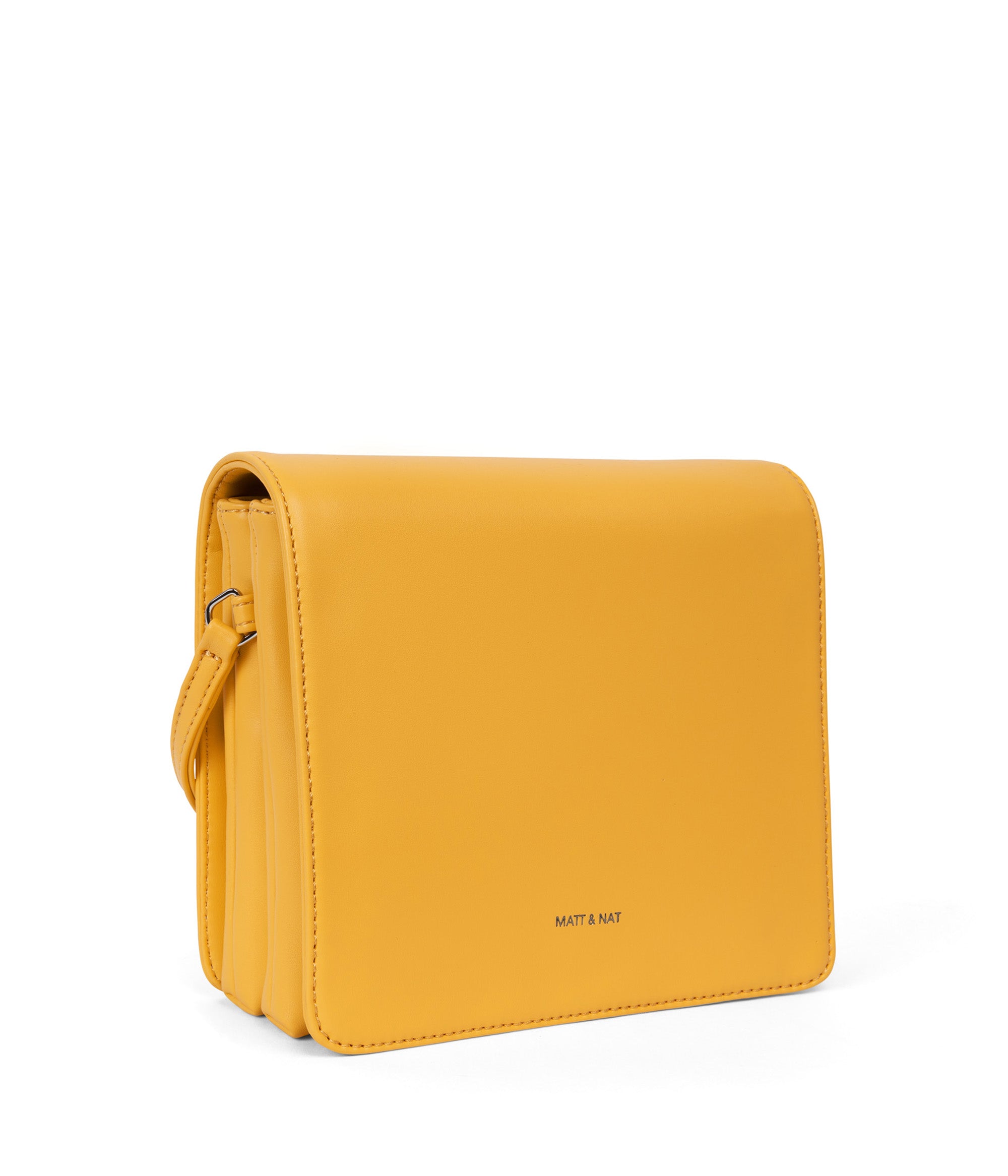 Matt & Nat Dover SM Umhängetasche citrine Loom vegan