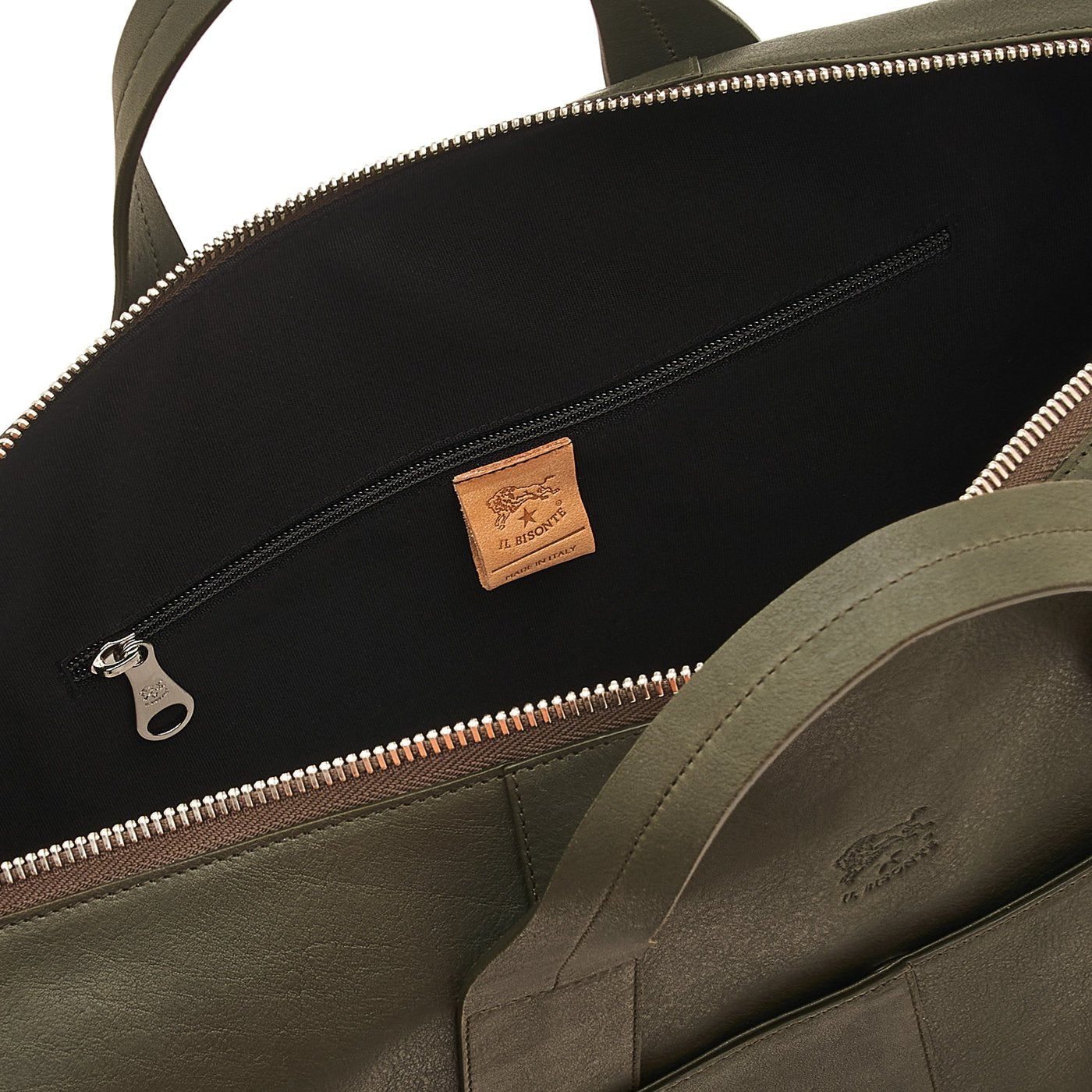 Il Bisonte Galileo Reisetasche Herren Bosco Leder