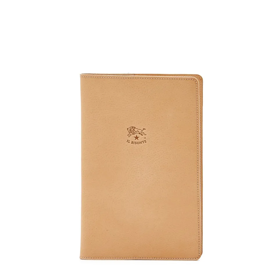 Il Bisonte Taccuino Notizbuch natur Vollleder