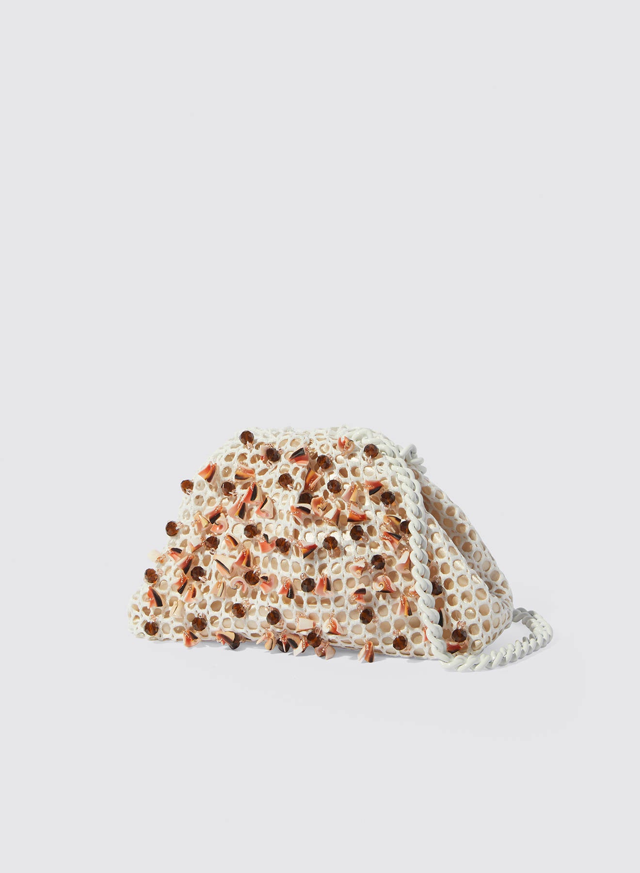 Maria la Rosa Oceana WBS26.34 Clutch Popcorn handbestickt