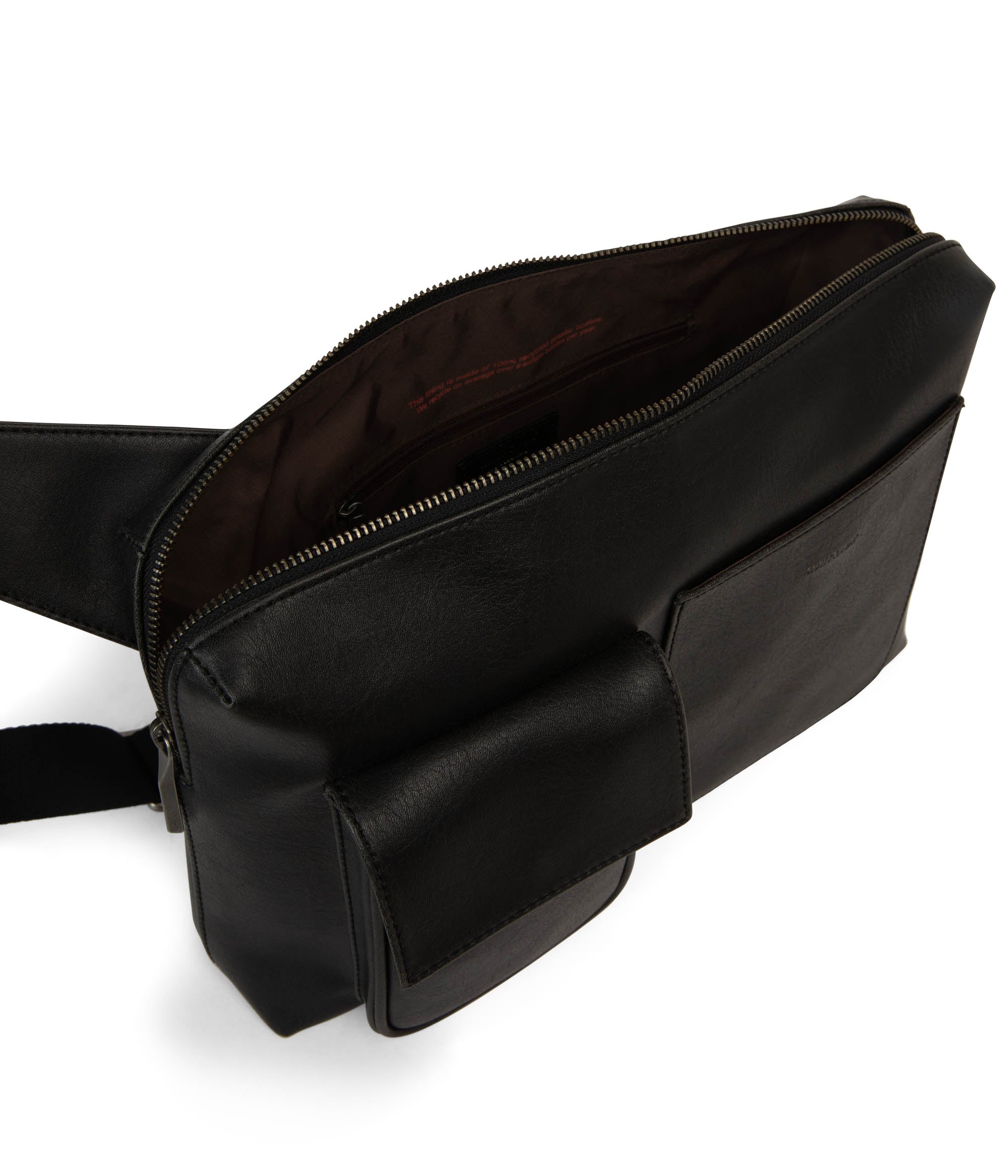 Matt & Nat Trey Sling Bag schwarz vegane Umhängetasche