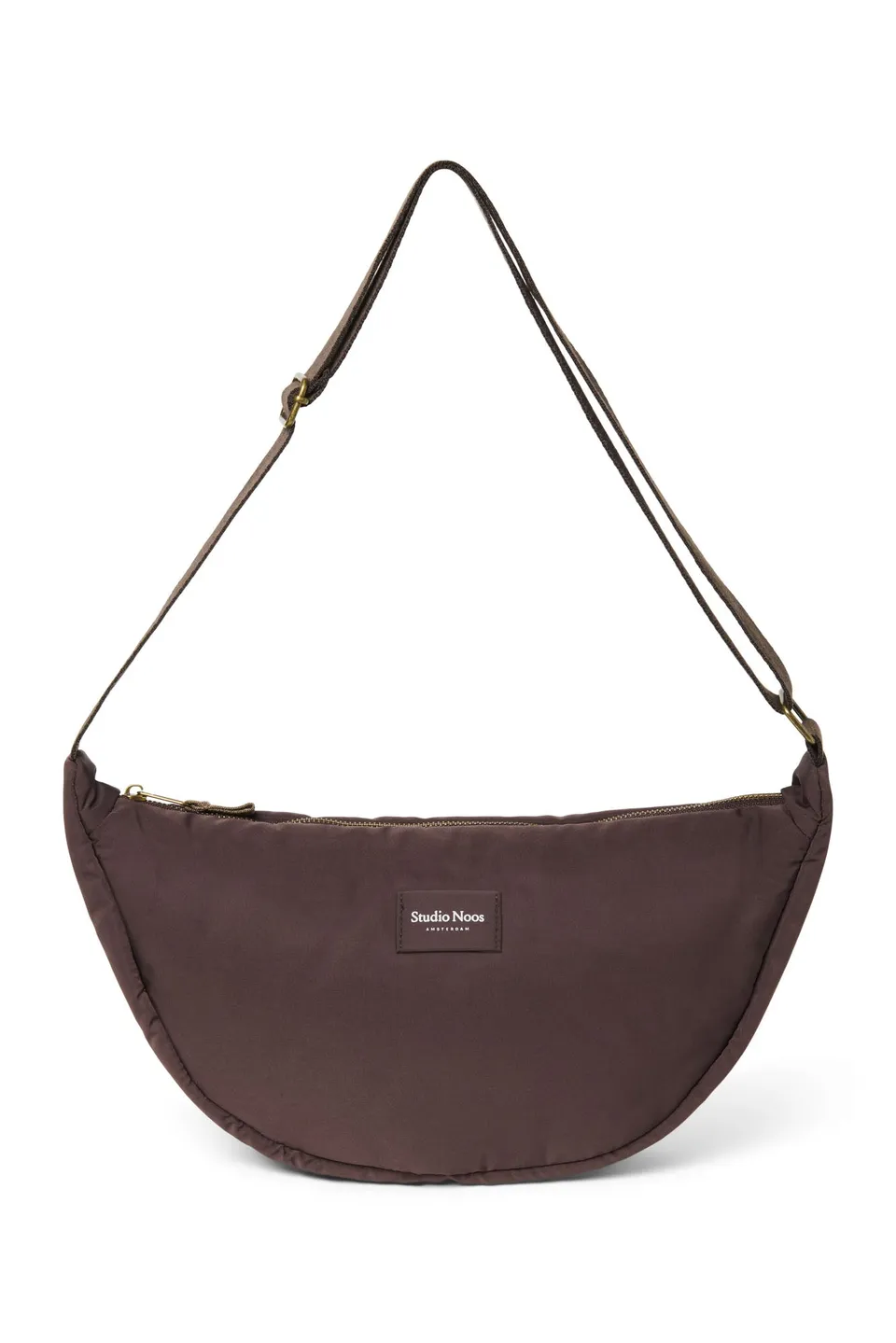 Studio Noos Puffy Adult Fanny Pack Bauchtasche Braun gesteppt