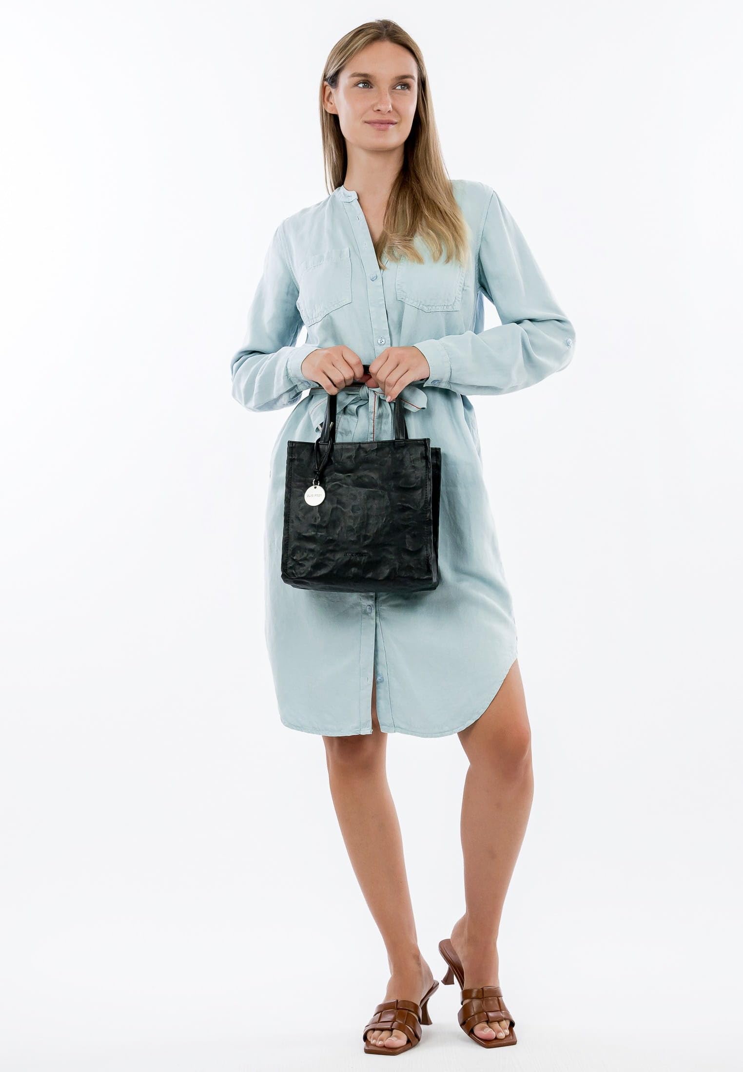 SURI FREY Haley Cityshopper XS Handtasche Black Henkel