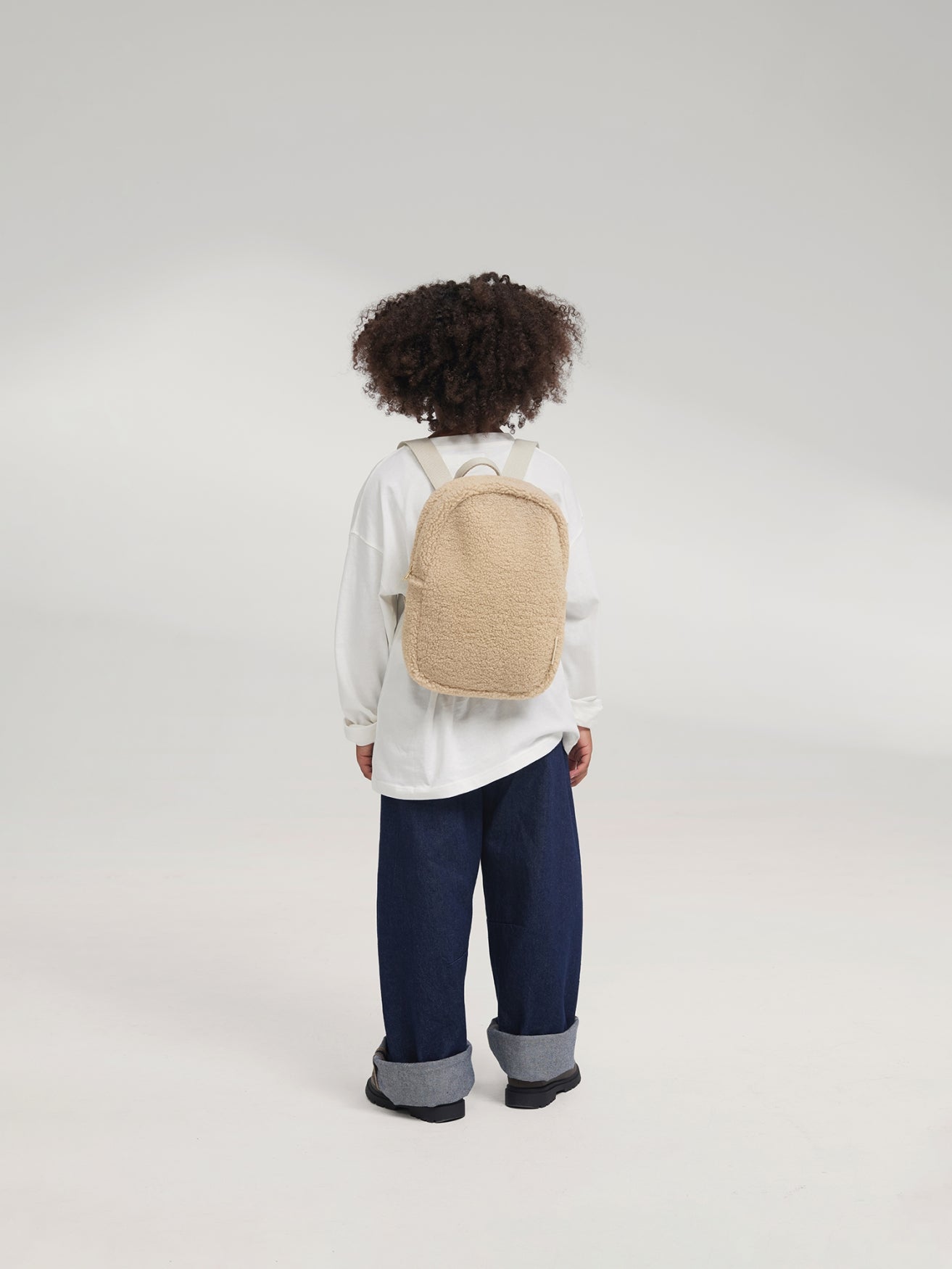 Studio Noos Teddy Mini Backpack Ecru Rucksack Kinder