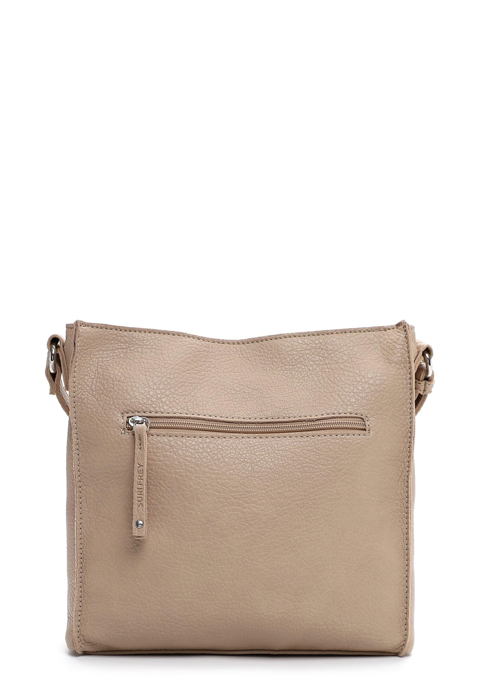 SURI FREY Franzy Crossover Bag Umhängetasche Sand verstellbar