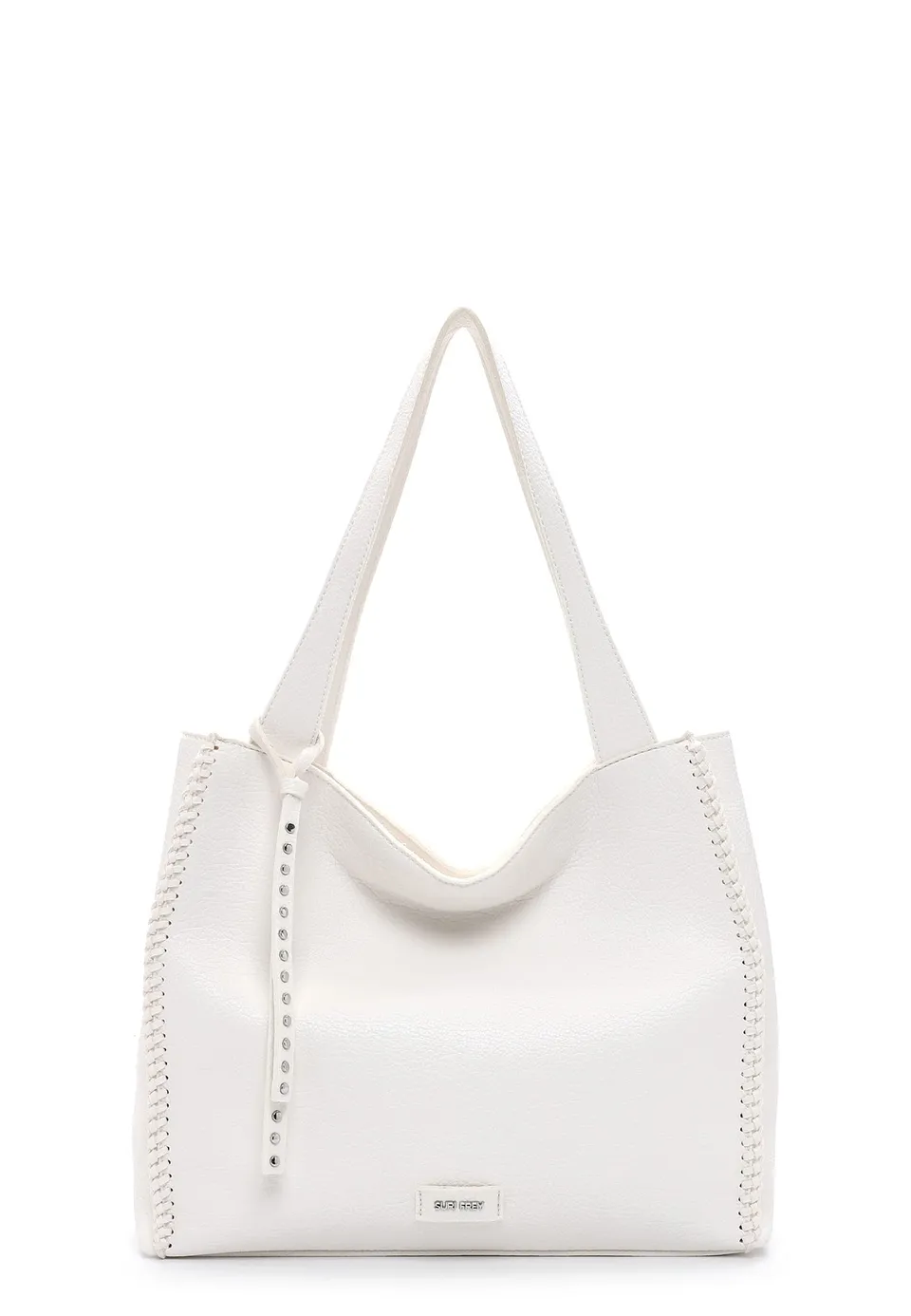 SURI FREY Franzy Cityshopper M Schultertasche Weiß A4