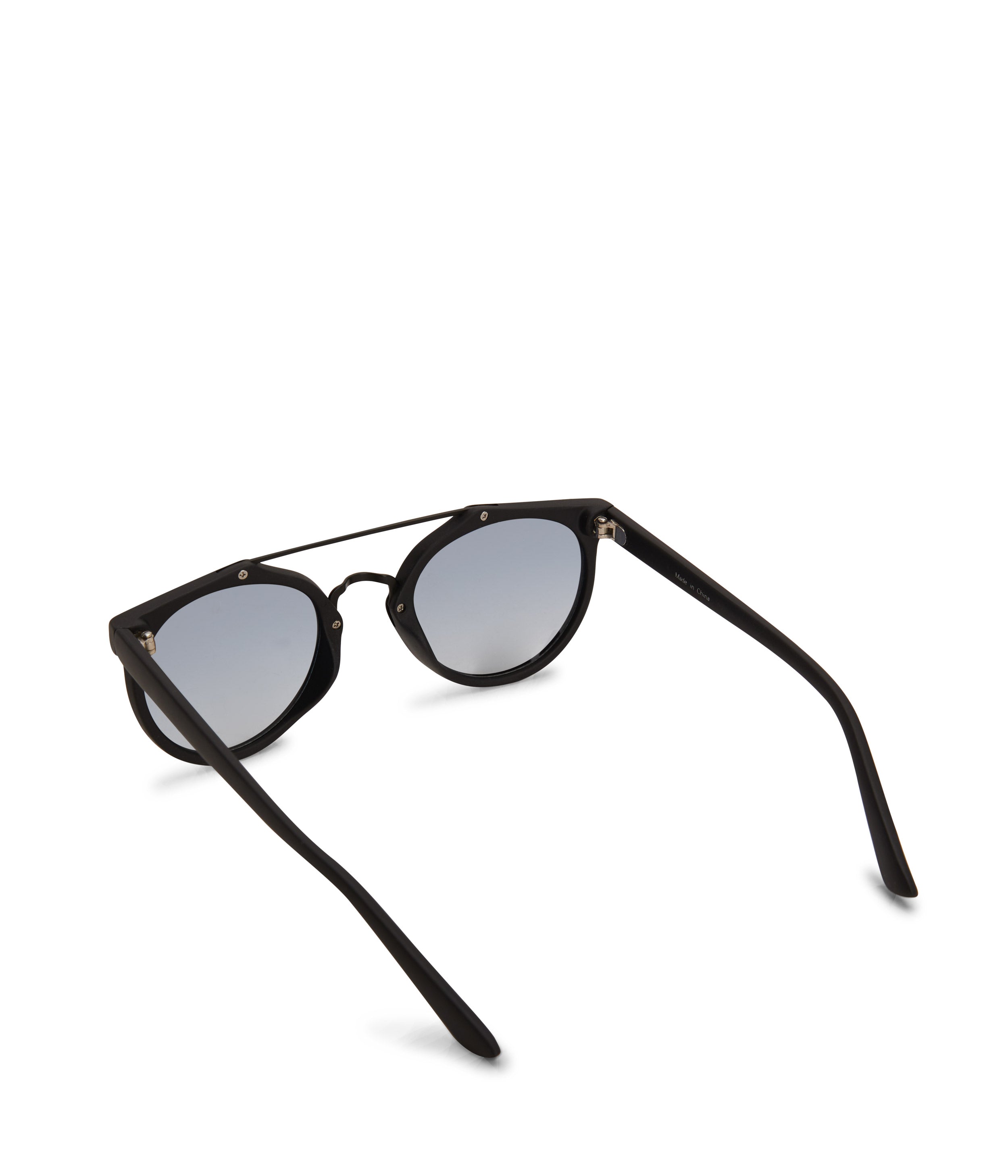 Matt & Nat Aldie Sonnenbrille Schwarz rund polarisiert
