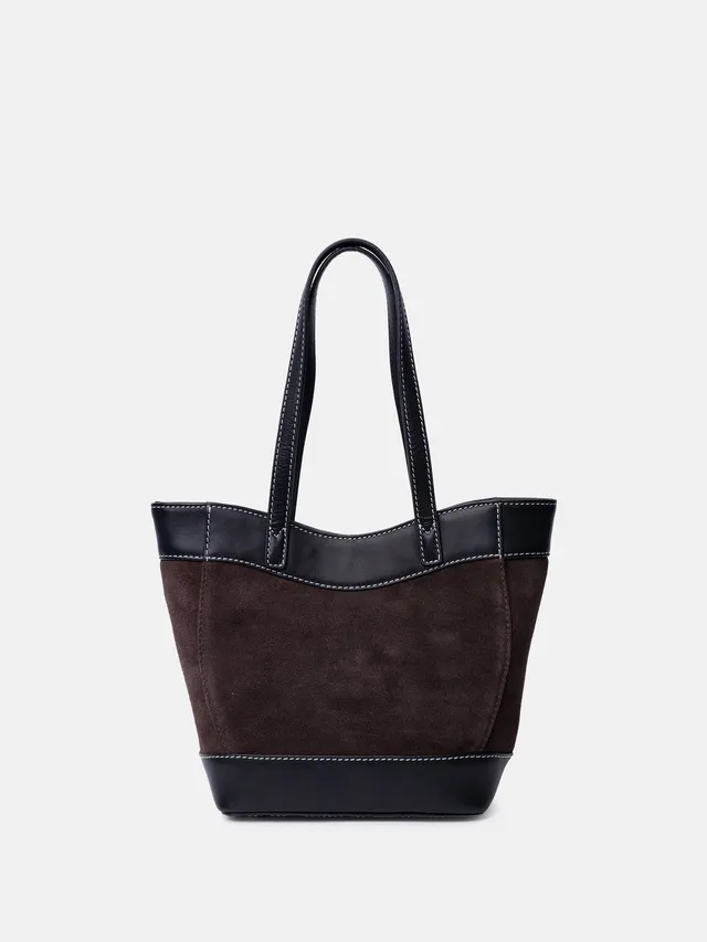 RE:DESIGNED Sol Small Handtasche Braun Vollleder