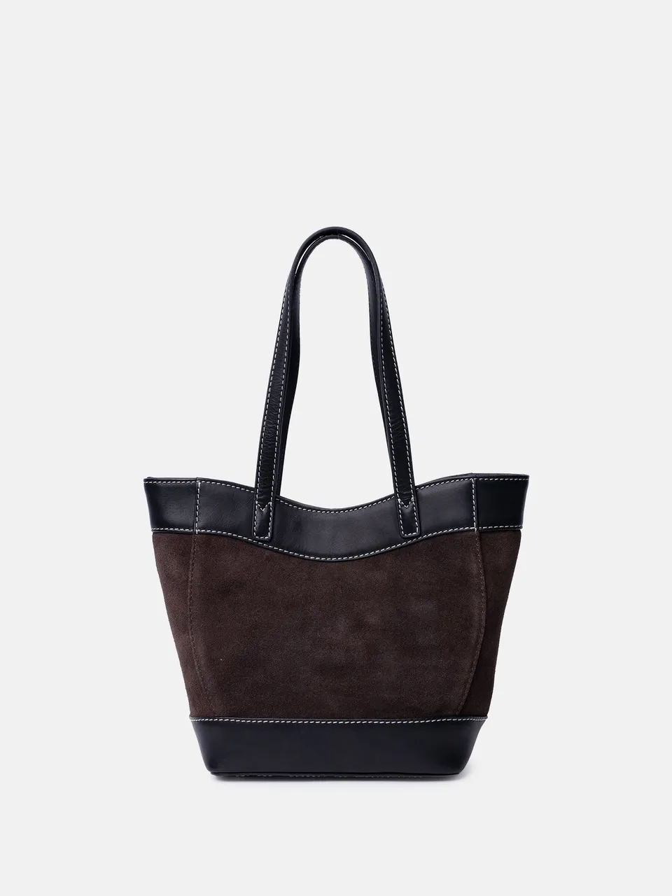 RE:DESIGNED Sol Small Handtasche Braun Vollleder