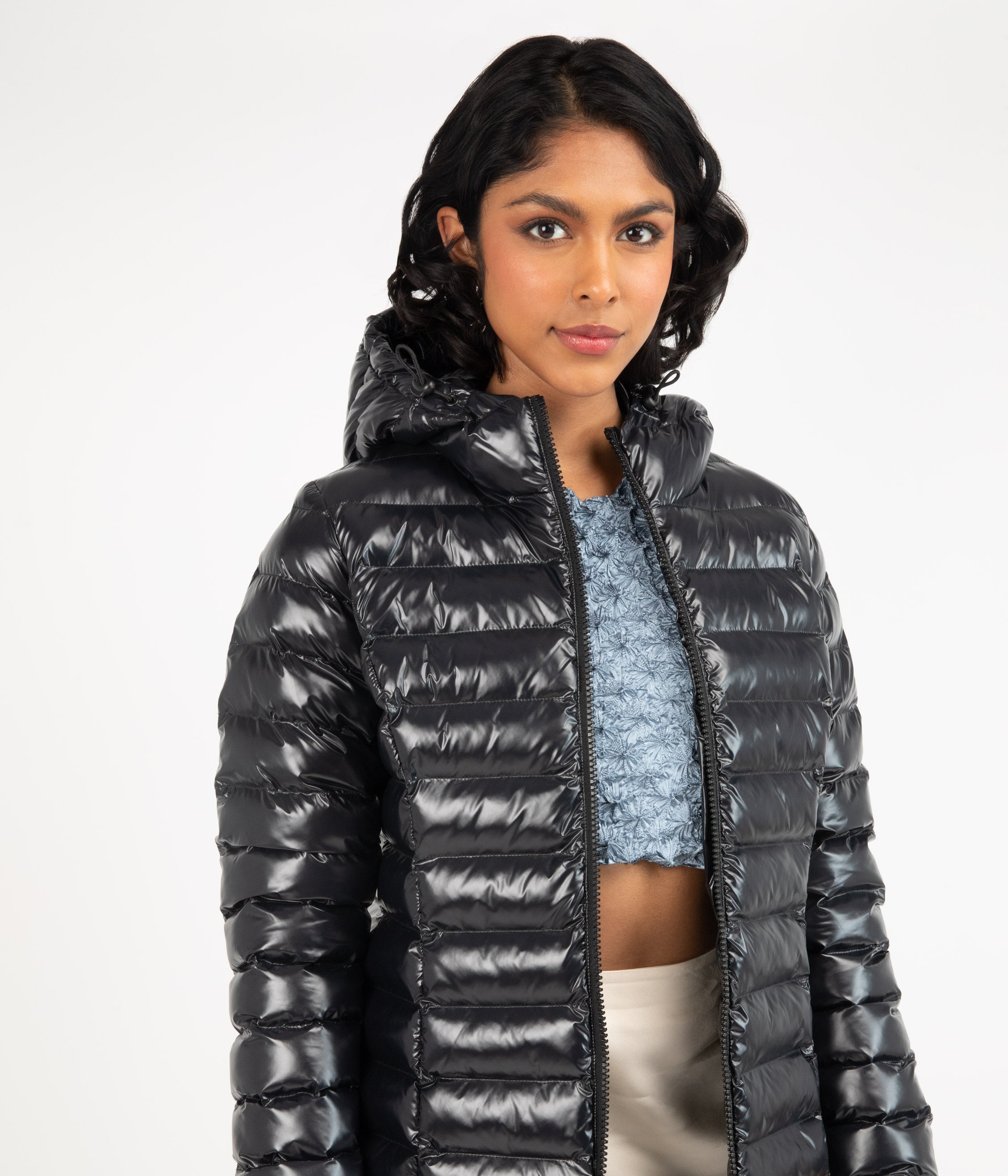 Matt & Nat Lerize Pufferjacke Schwarz wattiert