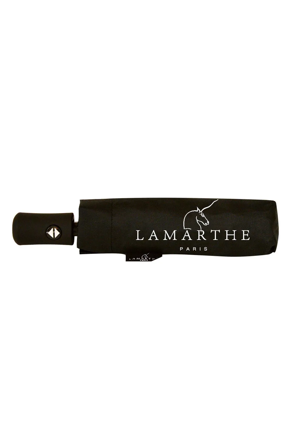 Lamarthe Concorde Petit Parapluie Regenschirm Schwarz kompakt