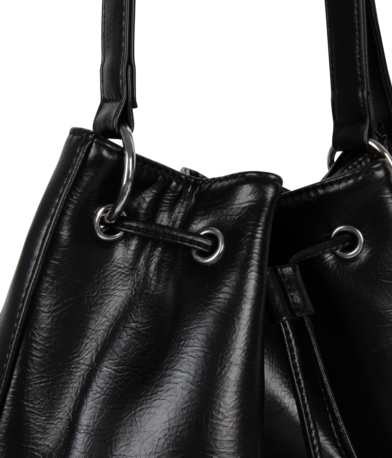 Matt & Nat Jan Theme Beuteltasche Schwarz vegan