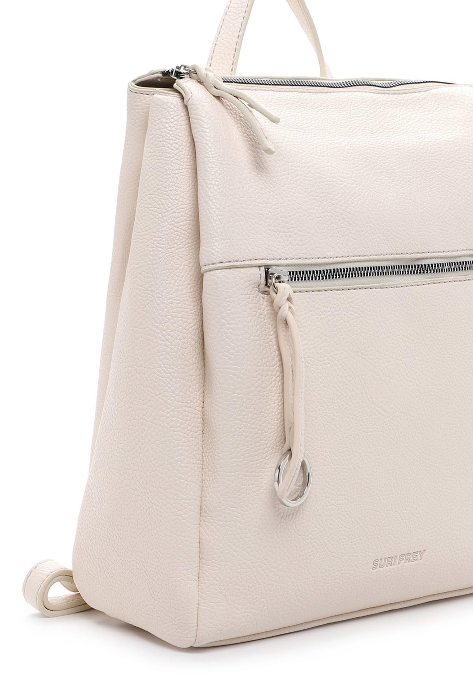 SURI FREY Debby Backpack Rucksack Cream 27x34x10