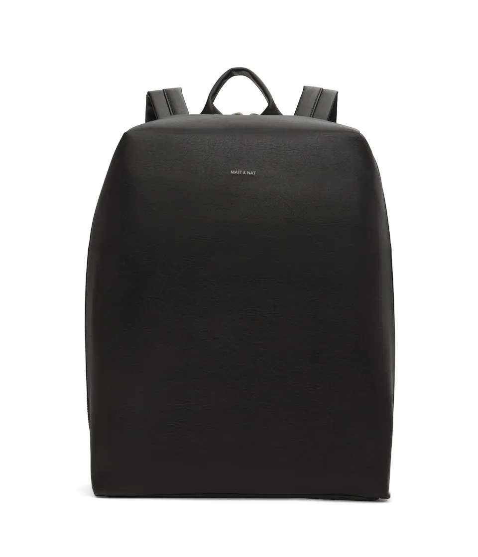 Matt & Nat Bremen Vintage Rucksack Schwarz 15 Zoll