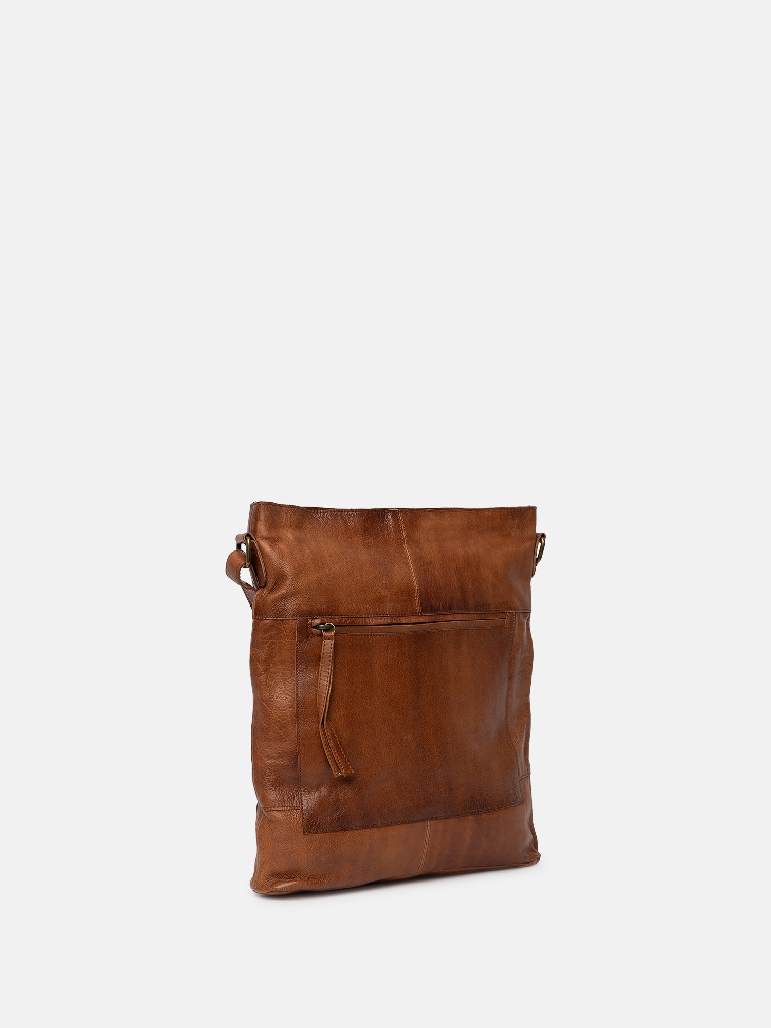 RE:DESIGNED Storslet Urban 4962 Umhängetasche Walnut Leder