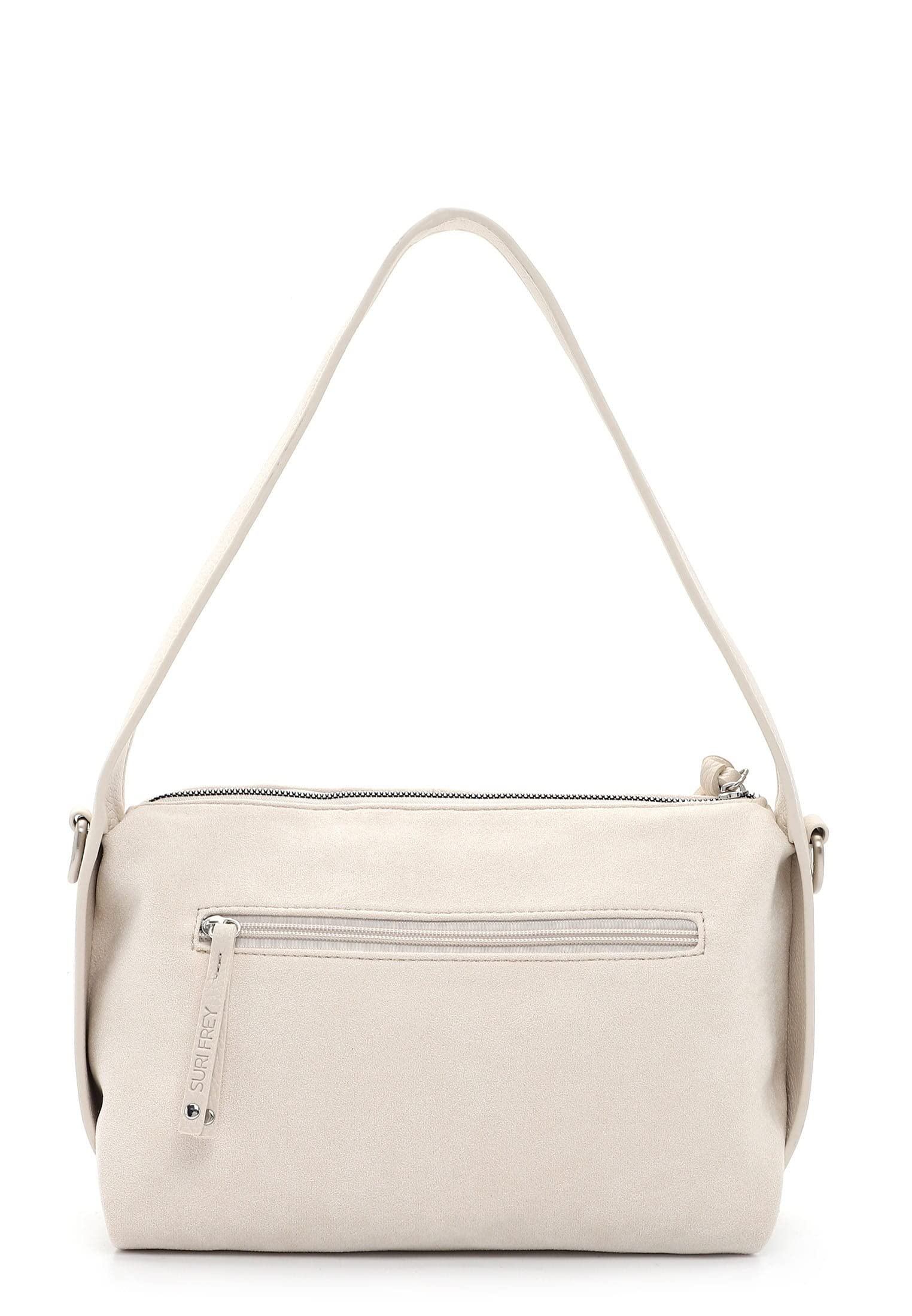 SURI FREY Dally Umhängetasche Beige Wildlederoptik