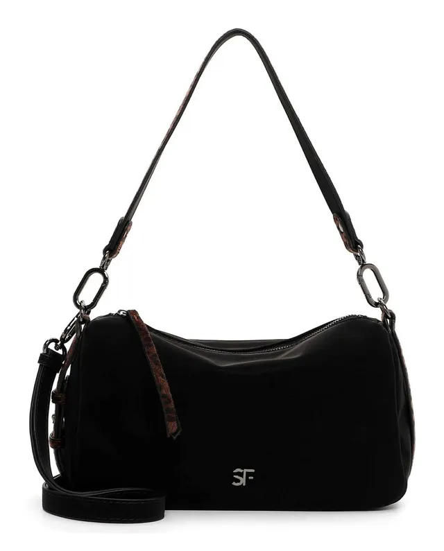 SURI FREY SFY Sammy Handbag Umhängetasche Schwarz Zipper