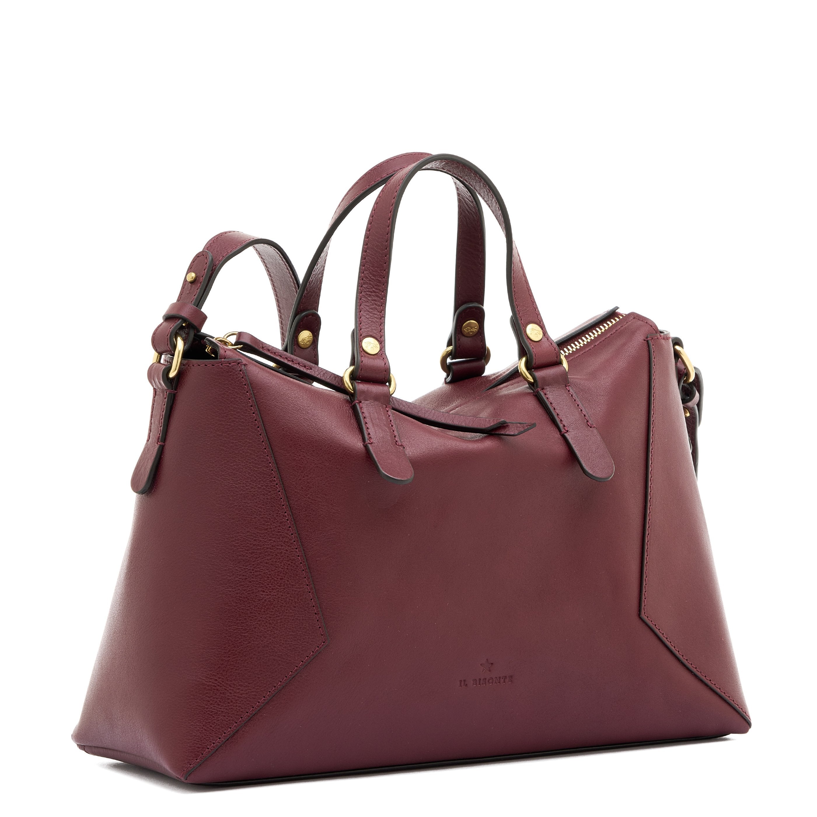 Il Bisonte Storia Boston Handtasche Vollleder Damen