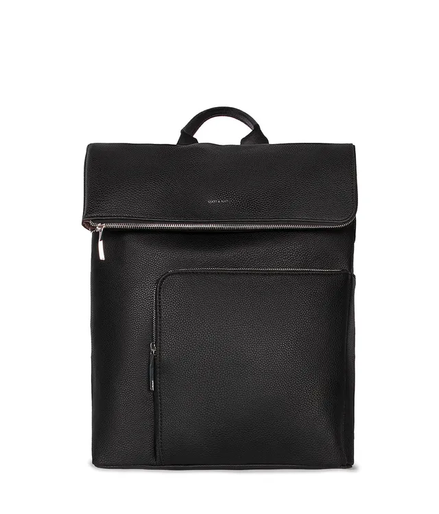 Matt & Nat ARD Rucksack schwarz Grain 16 Zoll