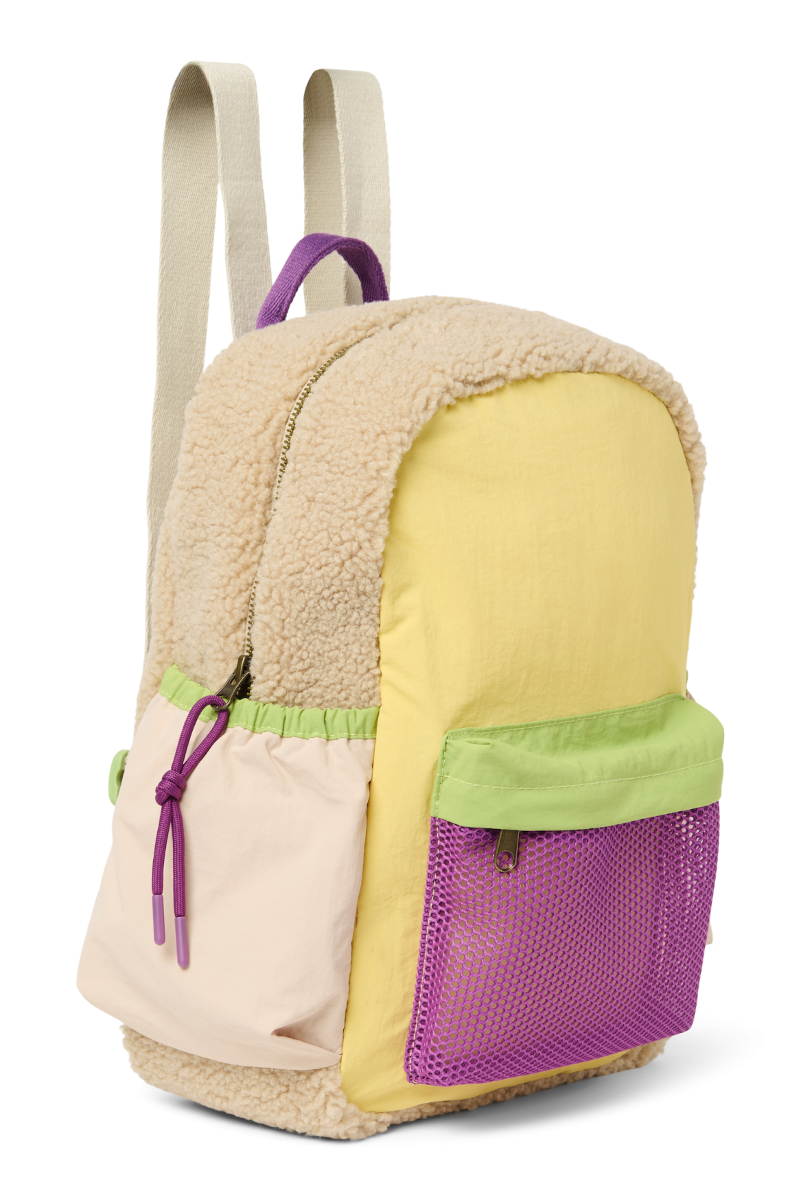 Studio Noos Patchwork Midi Backpack Rucksack Butter Yellow
