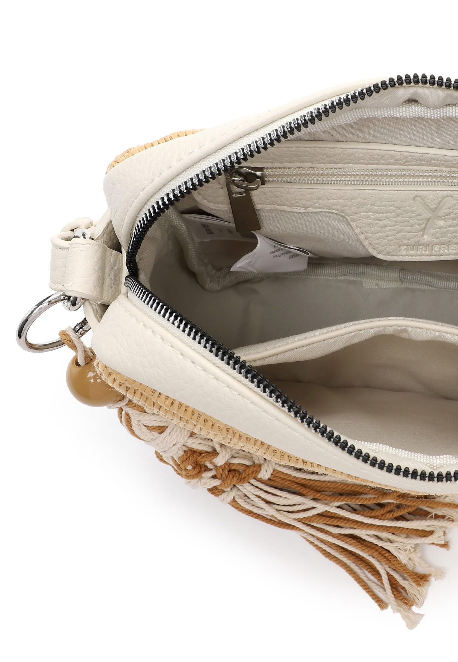 SURI FREY Lovely Crossover Bag Umhängetasche beige klein