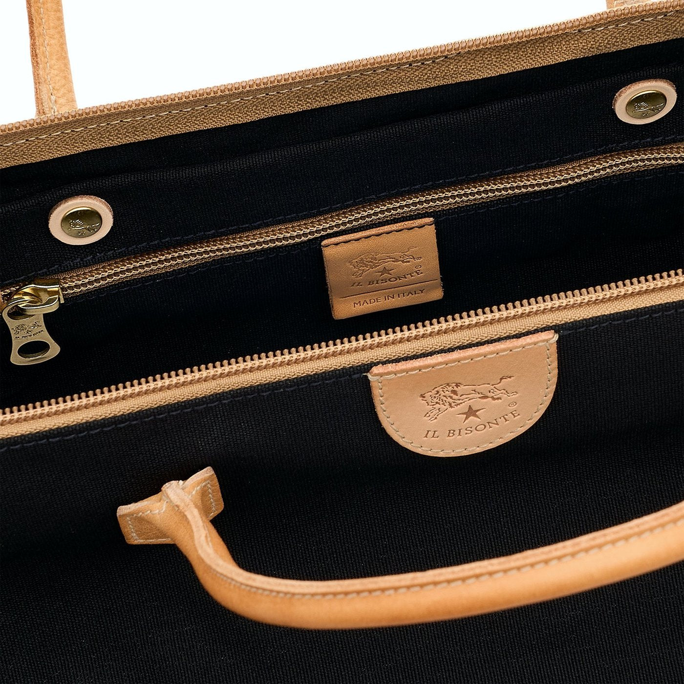 Il Bisonte Vagabonda Reisetasche schwarz Policotton