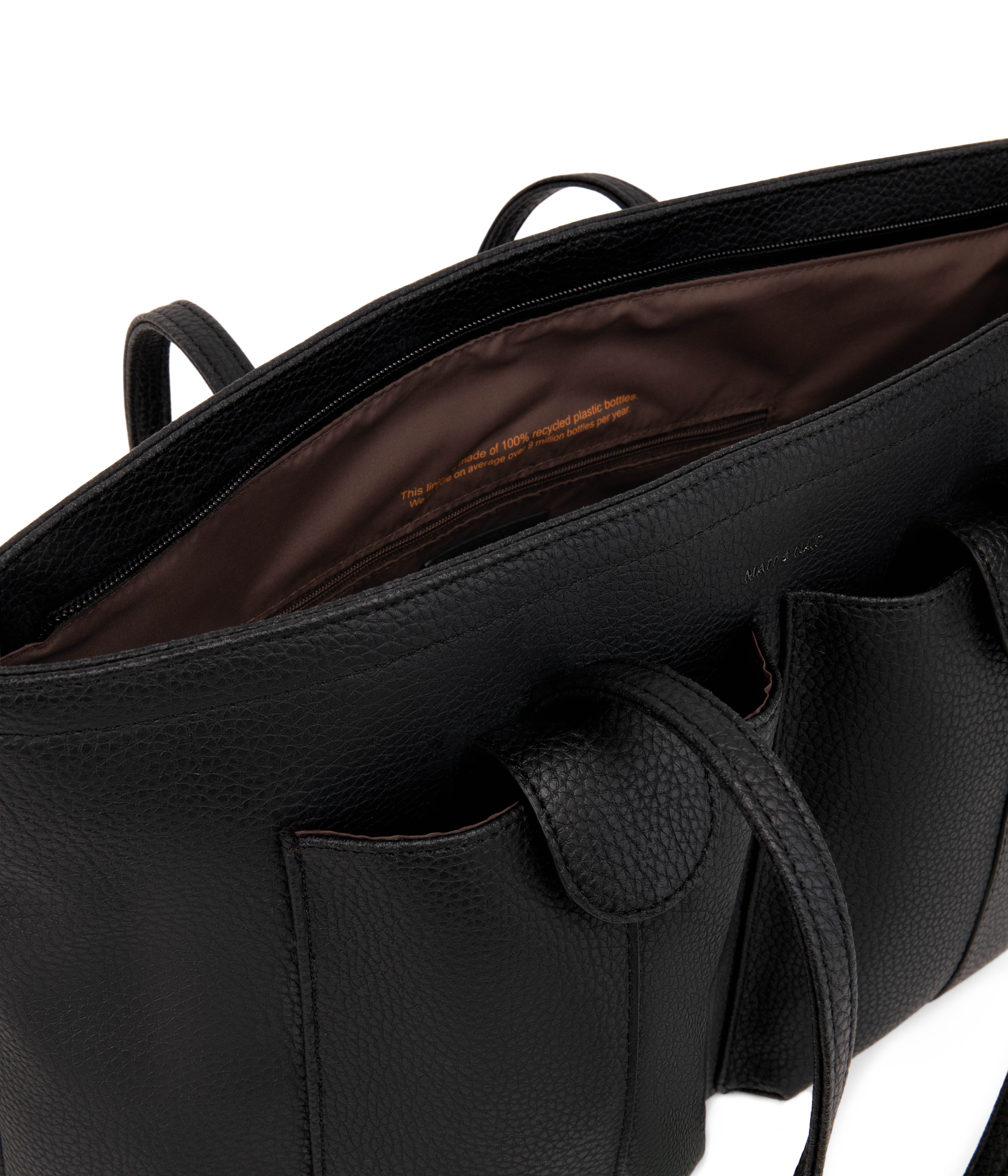 Matt & Nat Jos Purity Tote Schwarz 14 Zoll Laptop