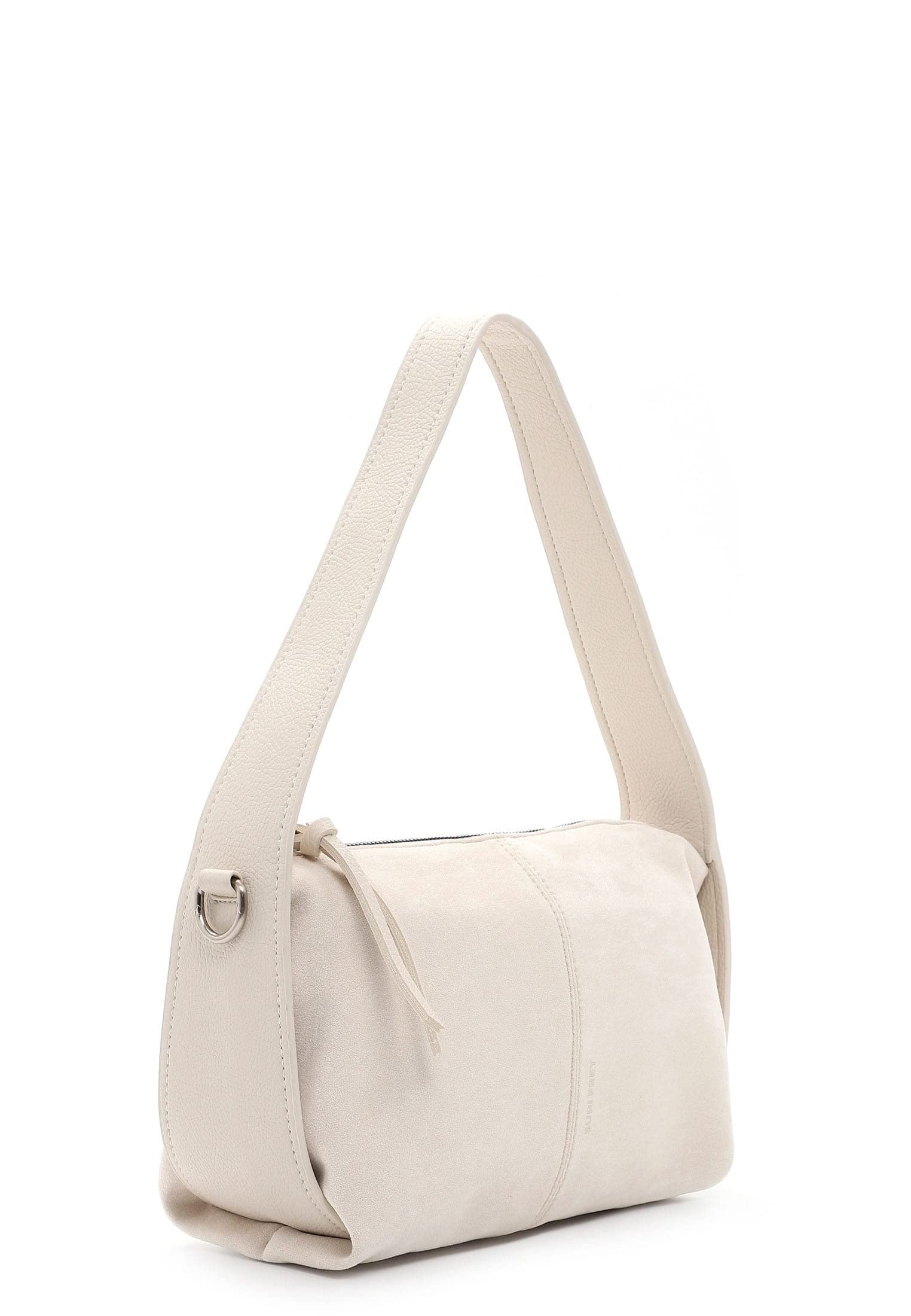 SURI FREY Dally Umhängetasche Beige Wildlederoptik