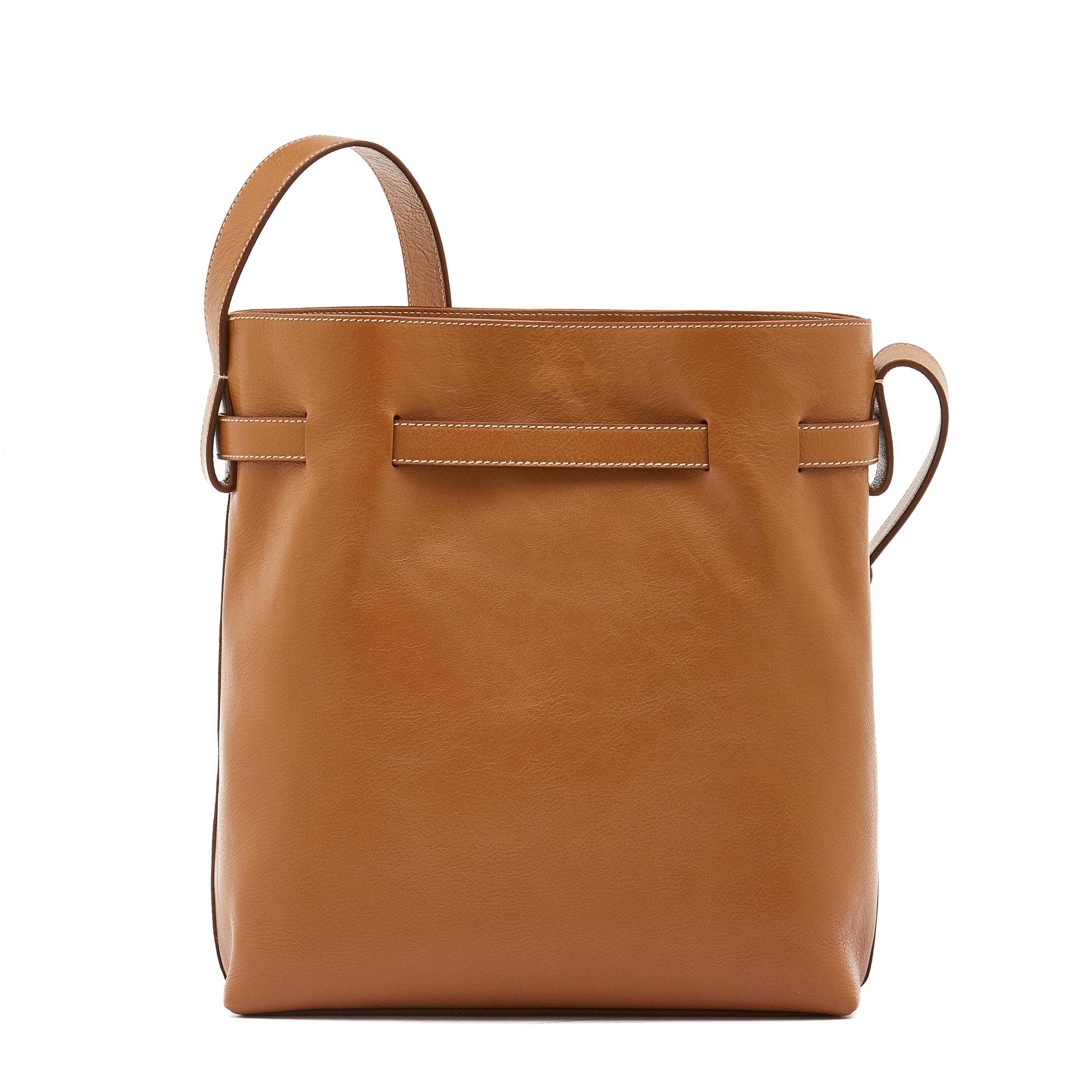 Il Bisonte Elisa Beuteltasche Leder gianduia Damen