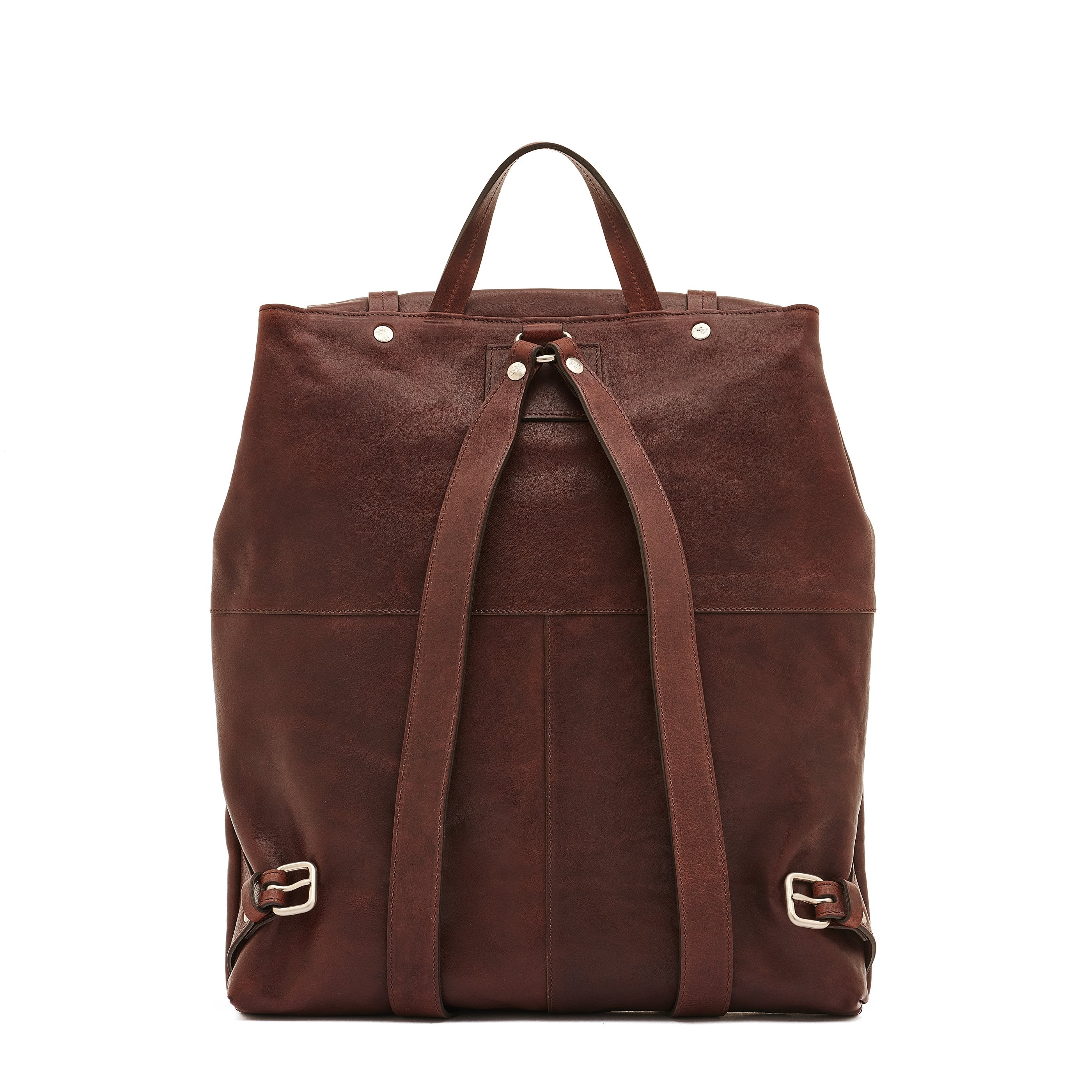 Il Bisonte Trappola Rucksack Caffè Vollleder Herren